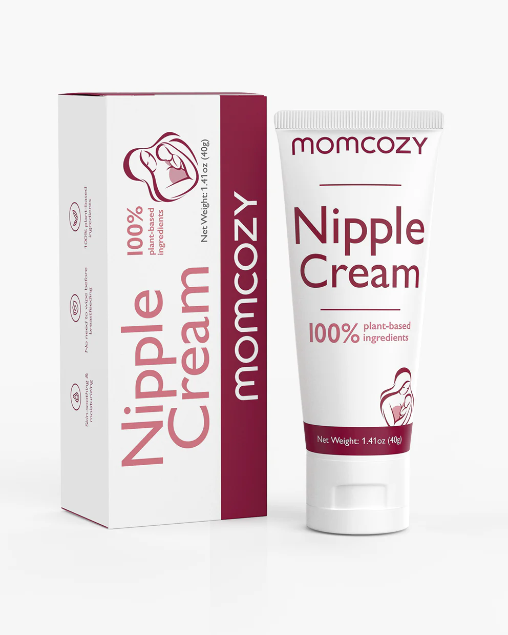 100% naturalny krem na brodawki sutkowe do karmienia piersią - bez lanoliny - Image 8