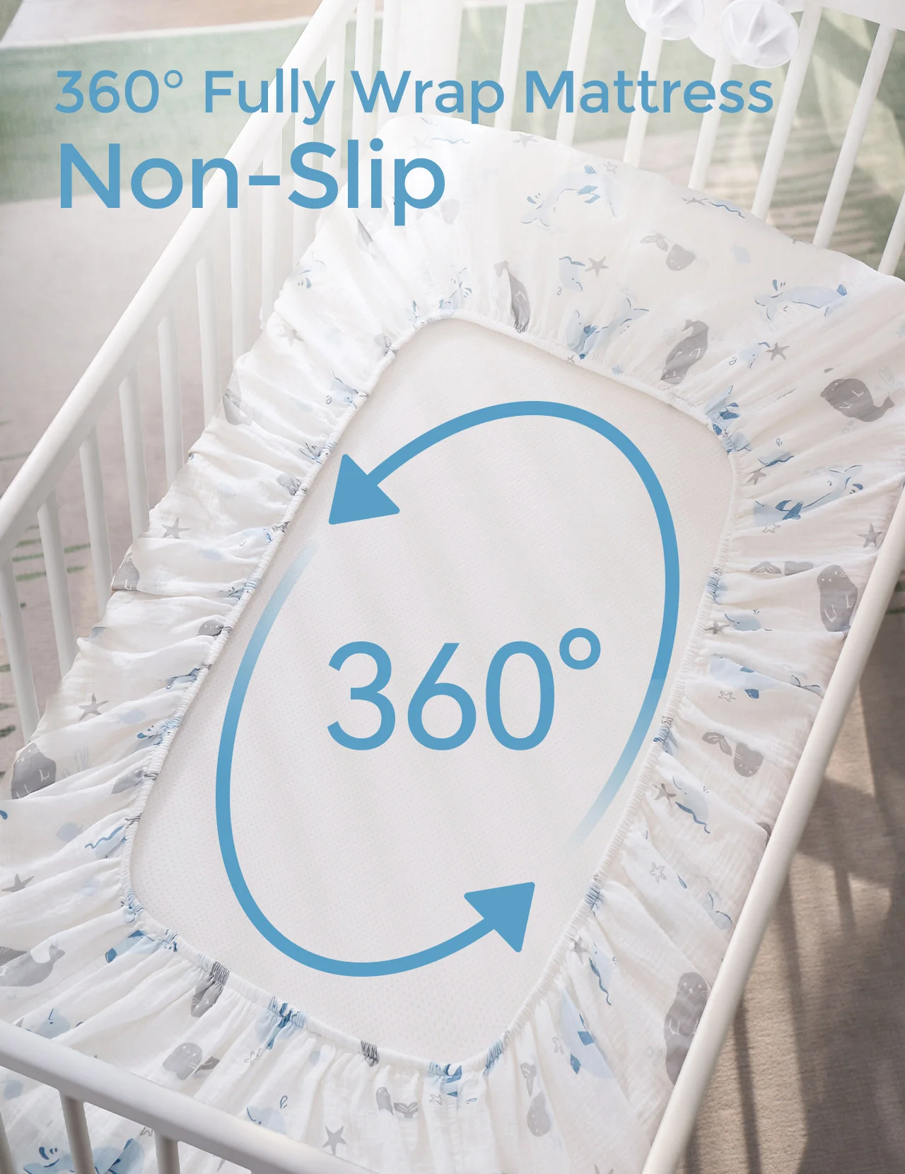 Momcozy Baby Fitted Crib Sheet - Image 4