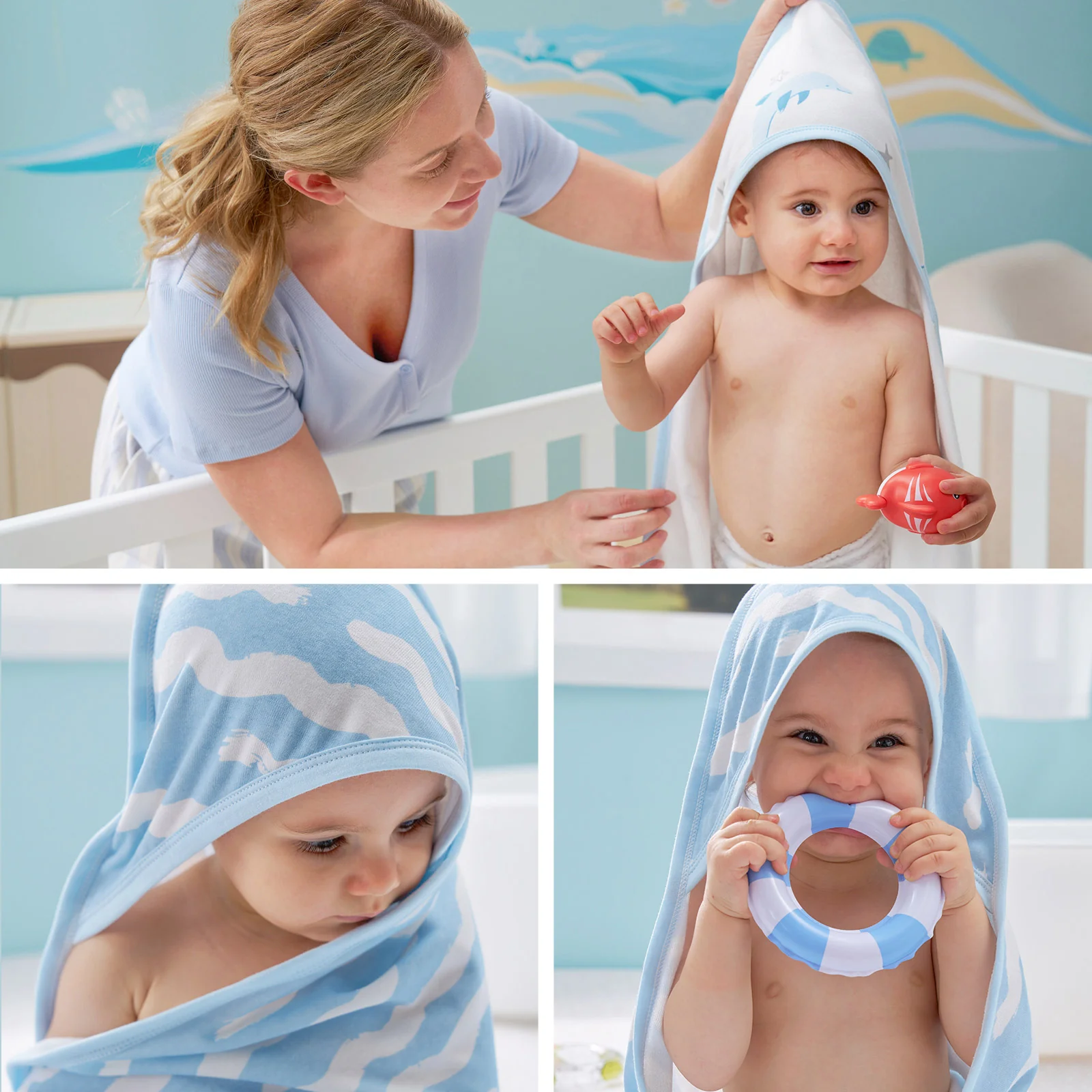 Momcozy Ręcznik z Kapturem dla Niemowląt - Image 11