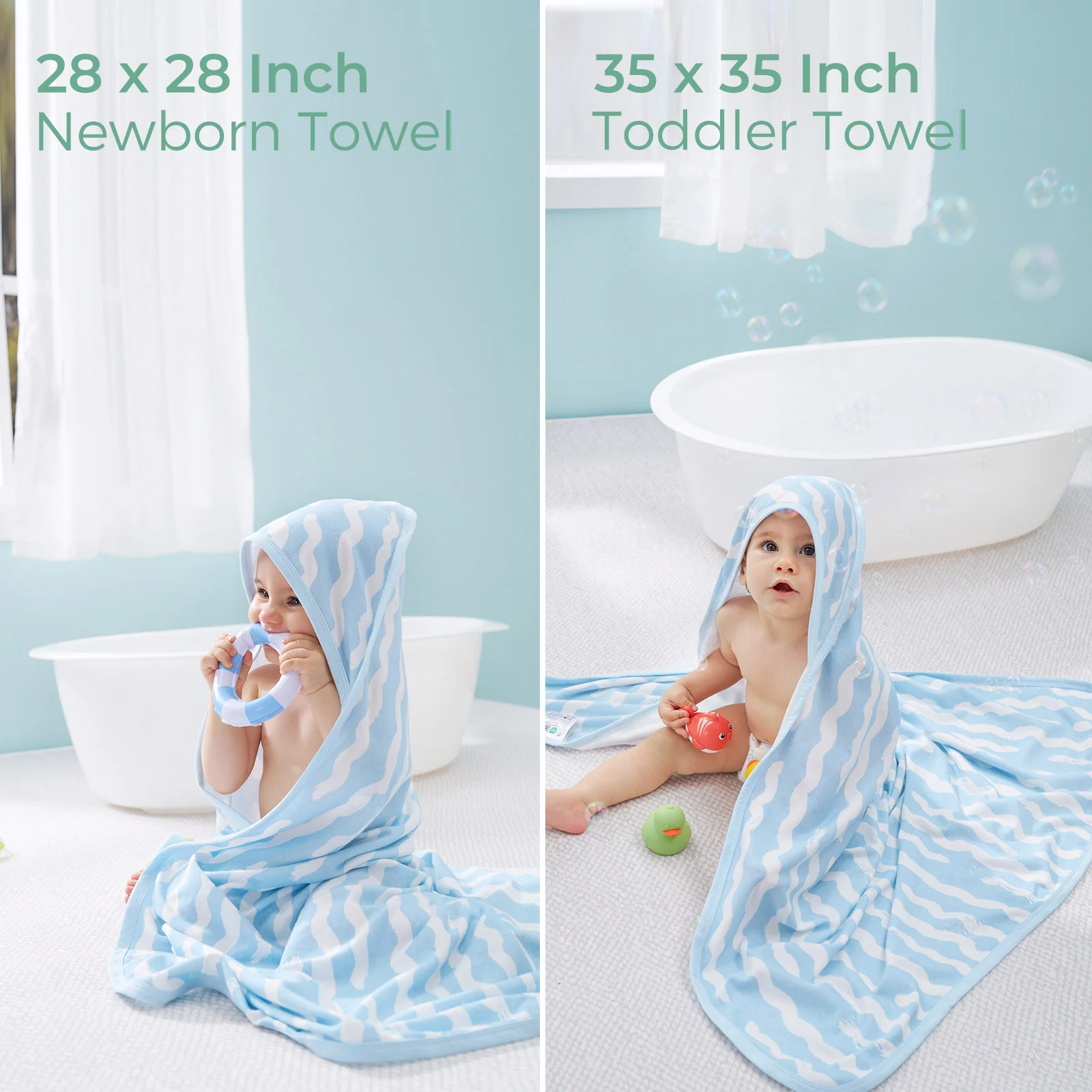Momcozy Ręcznik z Kapturem dla Niemowląt - Image 5