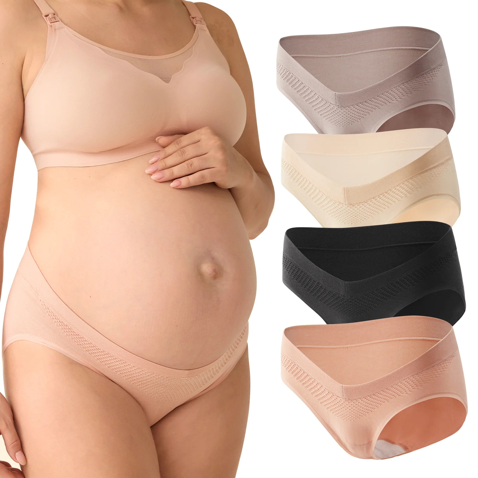 Bamboo Pregnancy Postpartum Panties Underwear - Image 9