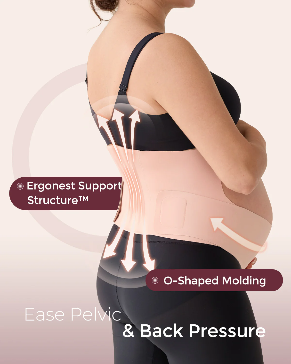 BumpEase – Momcozy Ergonest Pas Ciążowy na Brzuch - Image 20