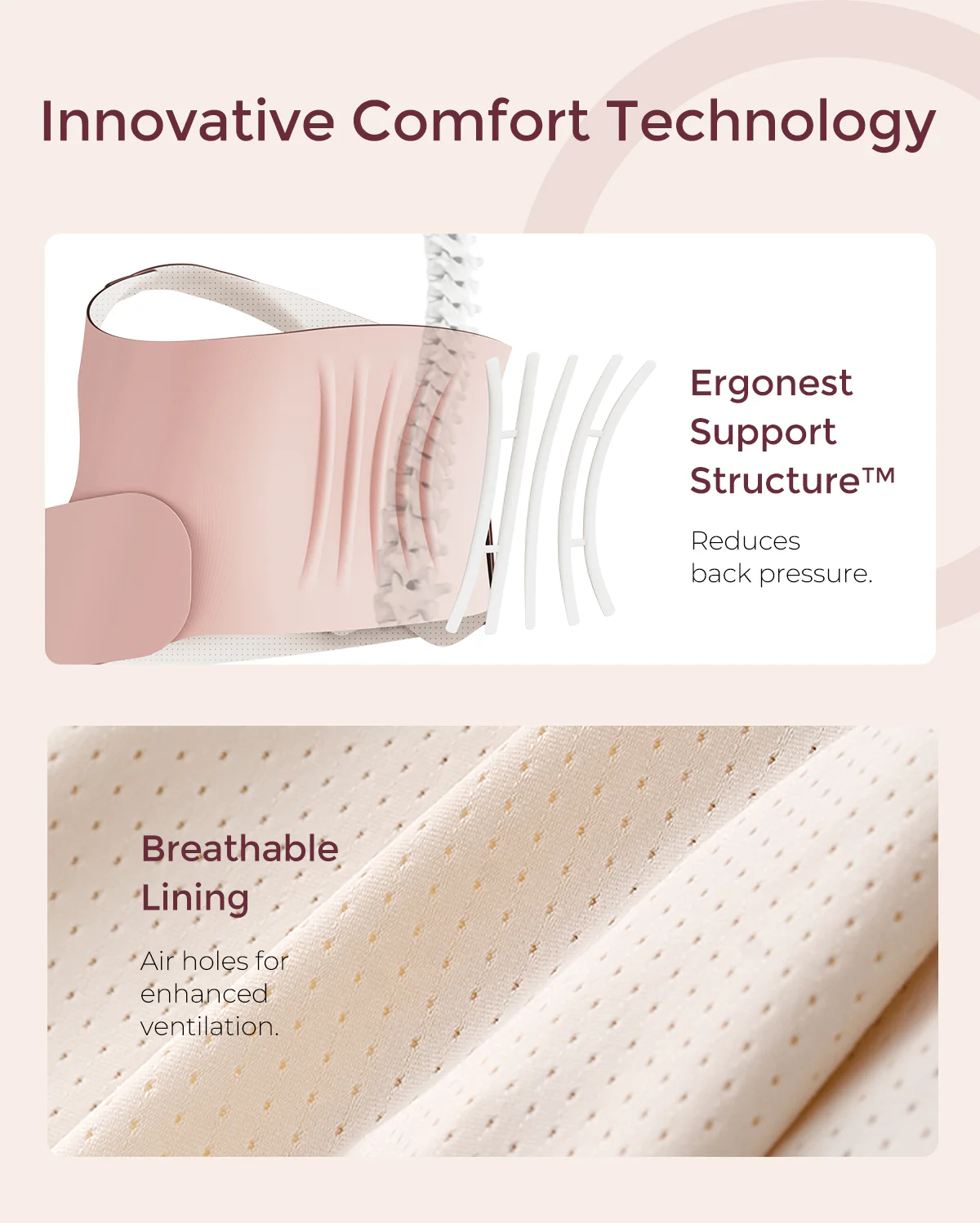 BumpEase – Momcozy Ergonest Pas Ciążowy na Brzuch - Image 21