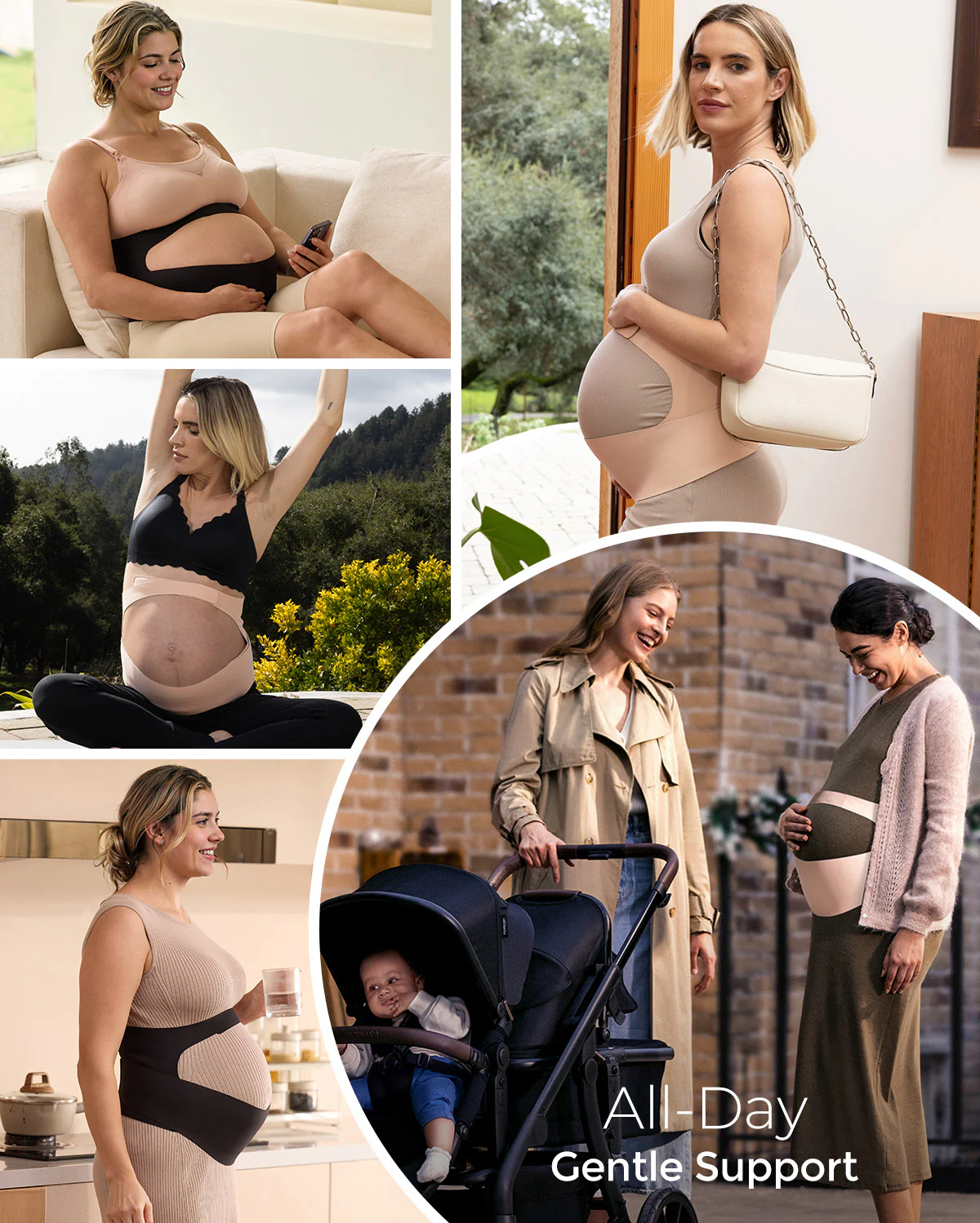 BumpEase – Momcozy Ergonest Pas Ciążowy na Brzuch - Image 17