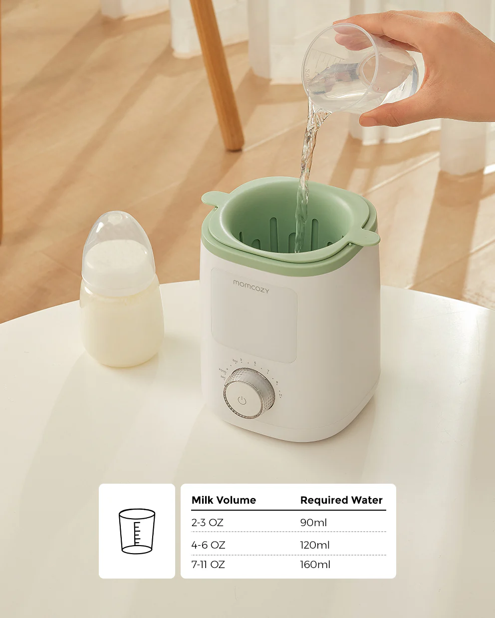 Nutri Smart Analogowy Podgrzewacz do Butelek dla Dzieci - Image 6