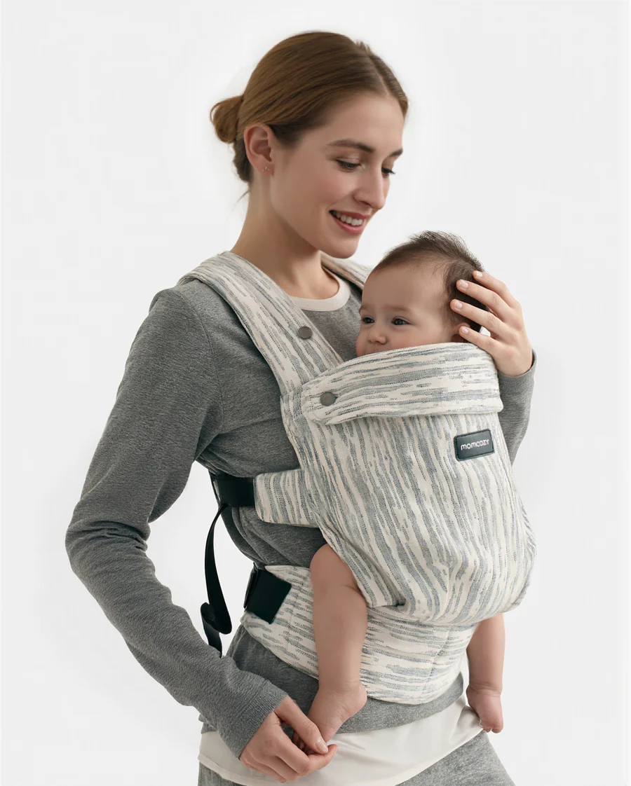 Momcozy HeriHug 100% lniany Nosidełko dla Niemowląt - Image 2