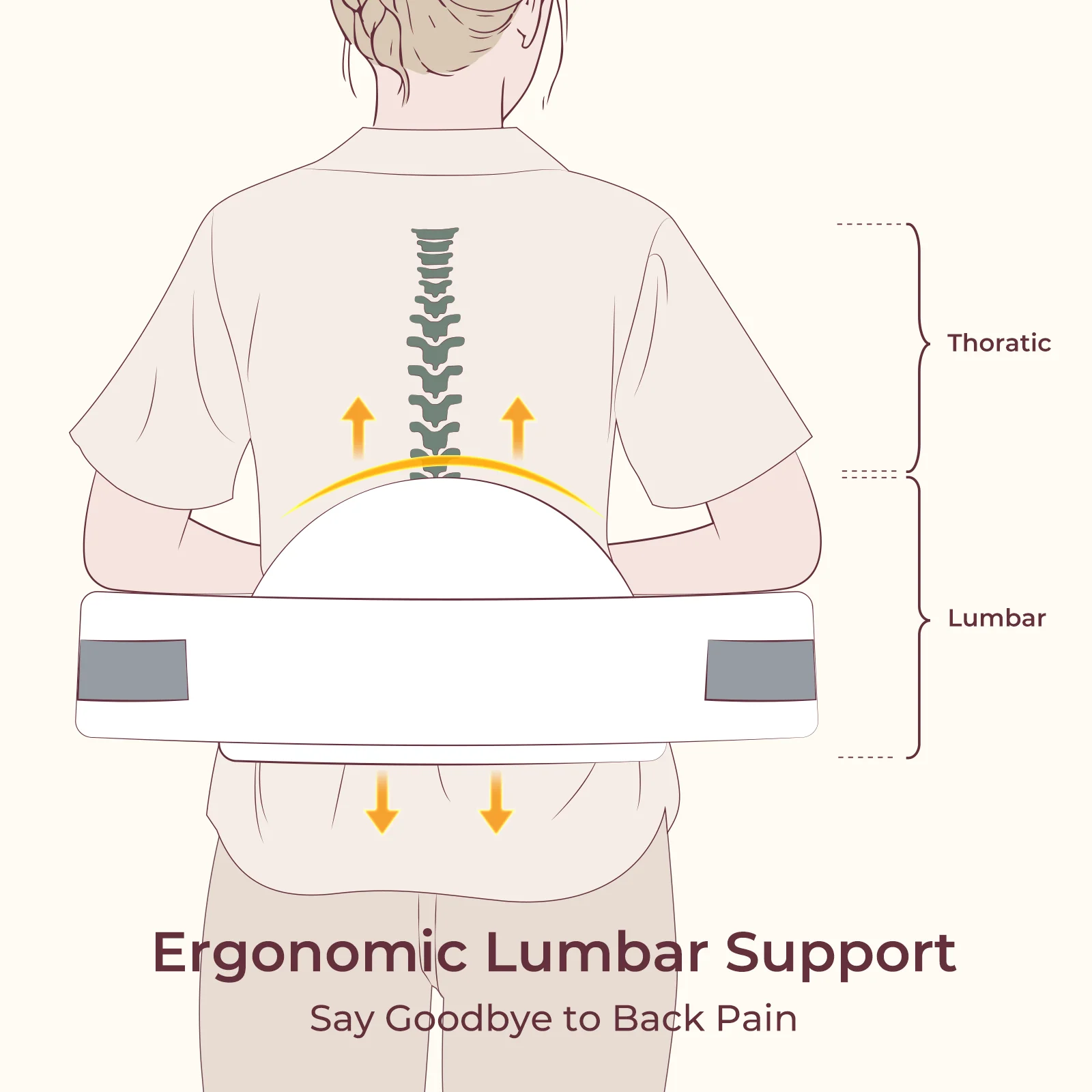 Momcozy Memory Foam Nursing Pillow - Image 3