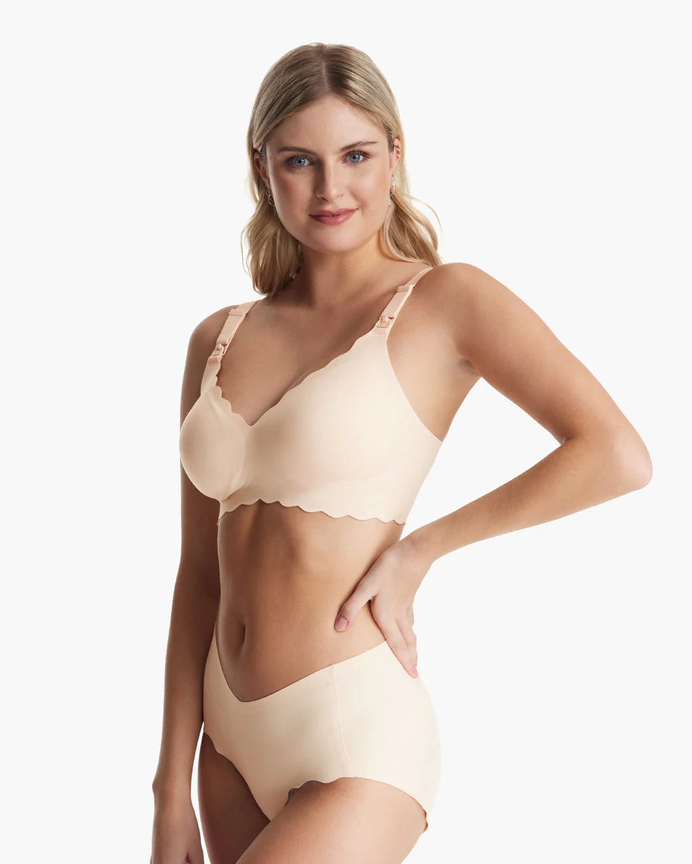 Jelly Strip – Bezszwowy Kwiatowy Biustonosz do Karmienia Push-up – YN46 1.0 - Image 19