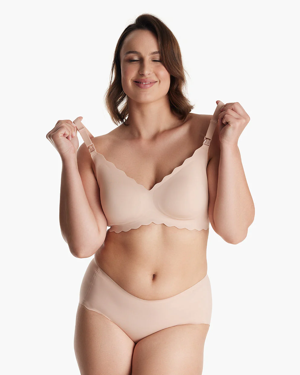 Jelly Strip – Bezszwowy Kwiatowy Biustonosz do Karmienia Push-up – YN46 1.0 - Image 3