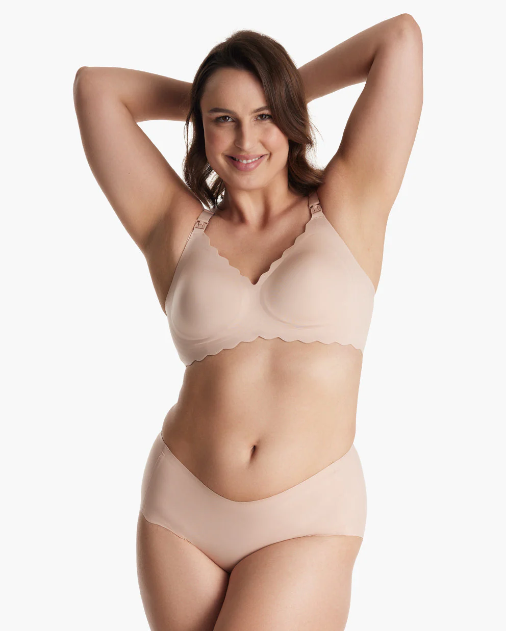 Jelly Strip – Bezszwowy Kwiatowy Biustonosz do Karmienia Push-up – YN46 1.0 - Image 6