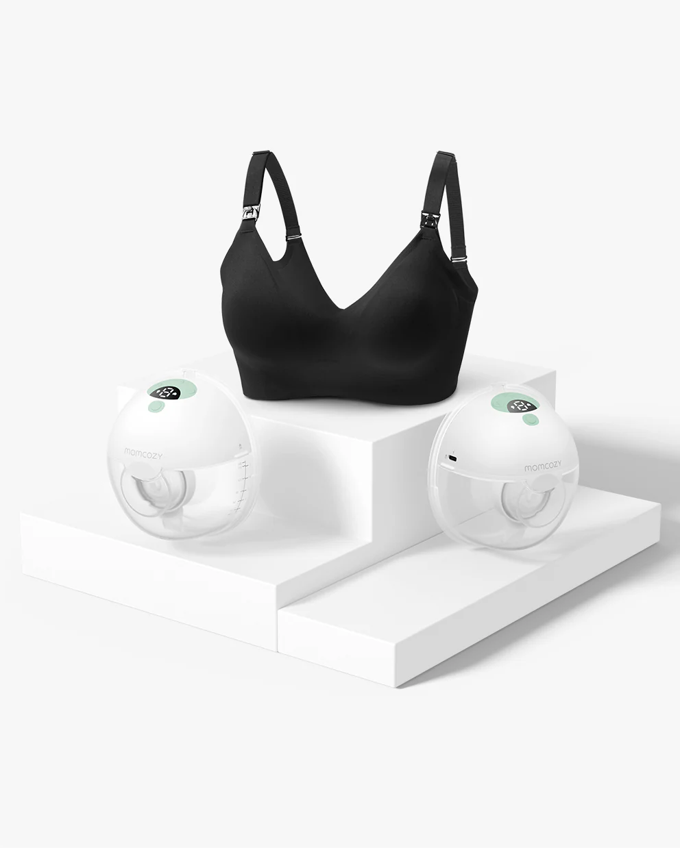 Zestaw Biustonosza i M5 Smart: Podwójny Bezprzewodowy Laktator Hands-free M5 i Biustonosz Omni (YN21) - Image 14