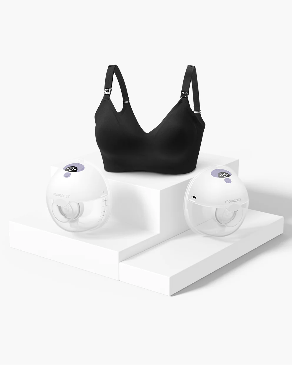 Zestaw Biustonosza i M5 Smart: Podwójny Bezprzewodowy Laktator Hands-free M5 i Biustonosz Omni (YN21) - Image 15