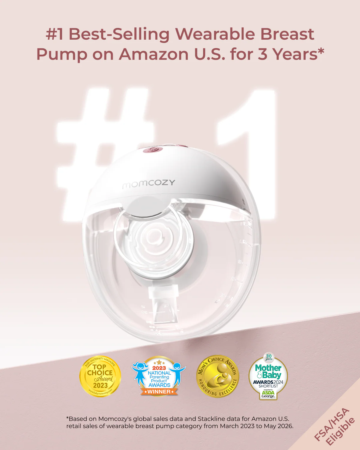 M5 Smart Wearable Breast Pump &  KleanPal Pro Baby Bottle Washer and Sterilizer Bundle - Image 3