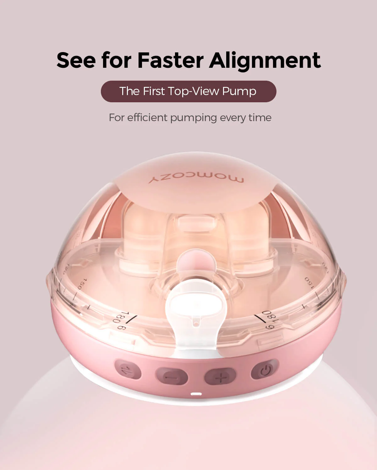 Momcozy Air 1 Ultracienki Laktator Muszlowy - Image 3