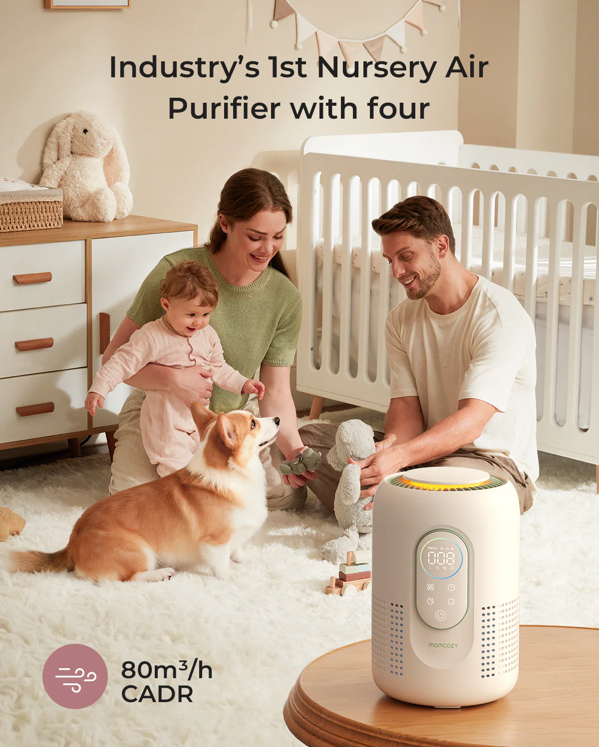 Momcozy CozyBreath Oczyszczacz Powietrza dla Niemowląt - Image 10