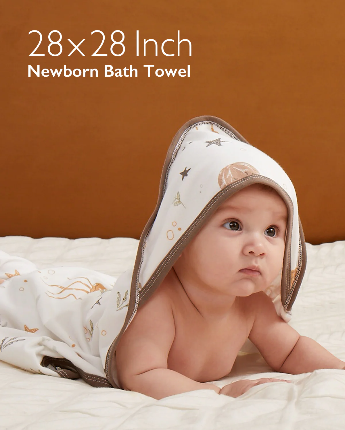 Momcozy Ręcznik z Kapturem dla Niemowląt – 2 szt. - Image 20