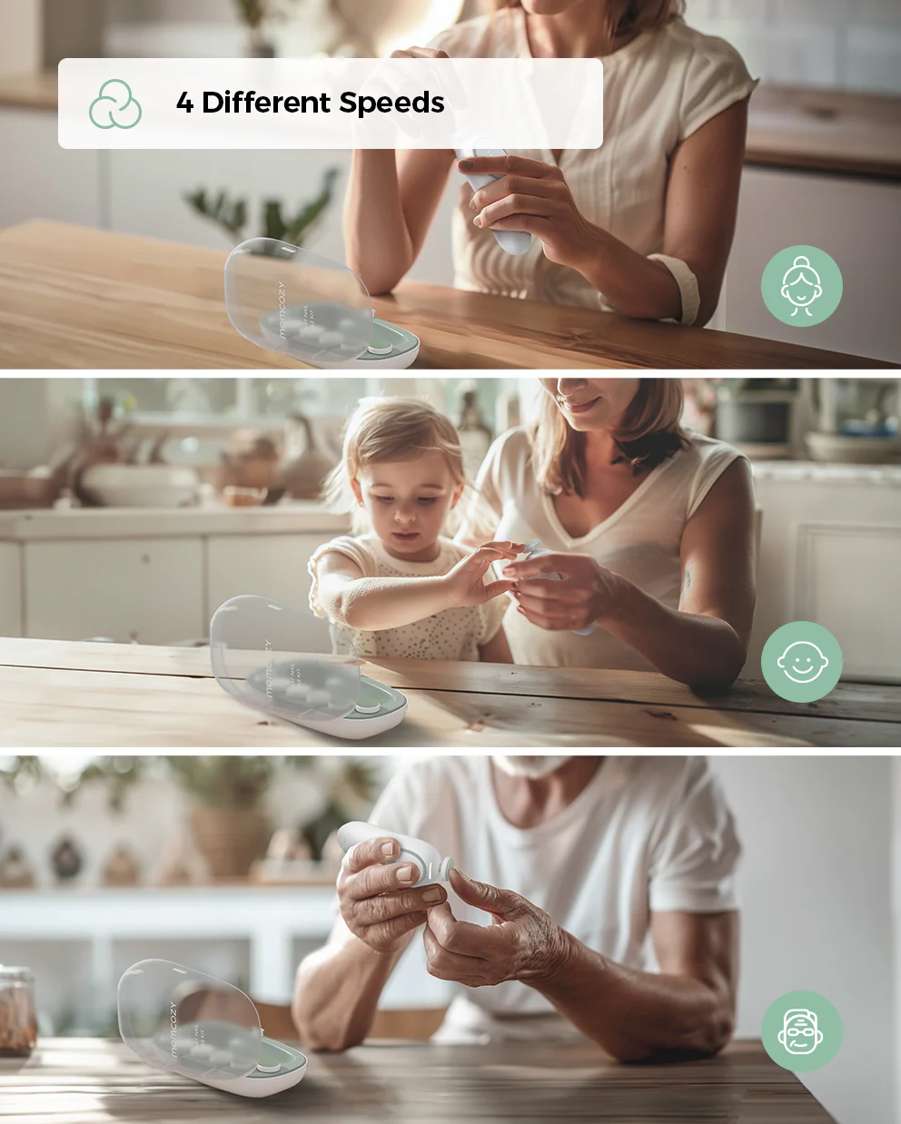 Momcozy Części Zamienne do Pilnika do Paznokci - Image 4