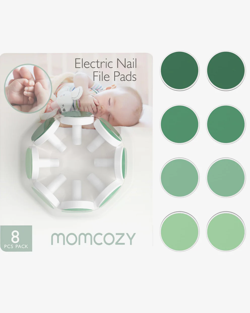 Momcozy Części Zamienne do Pilnika do Paznokci - Image 9