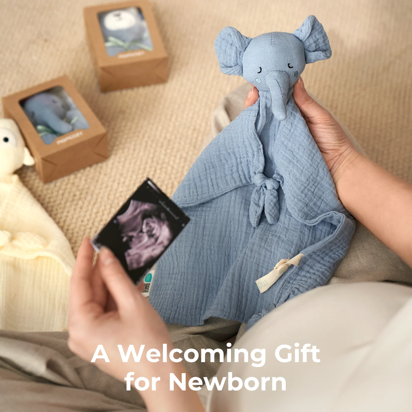 Momcozy Kocyk Przytulanka dla Dziecka – Idealny Prezent dla Noworodka
 - Image 10