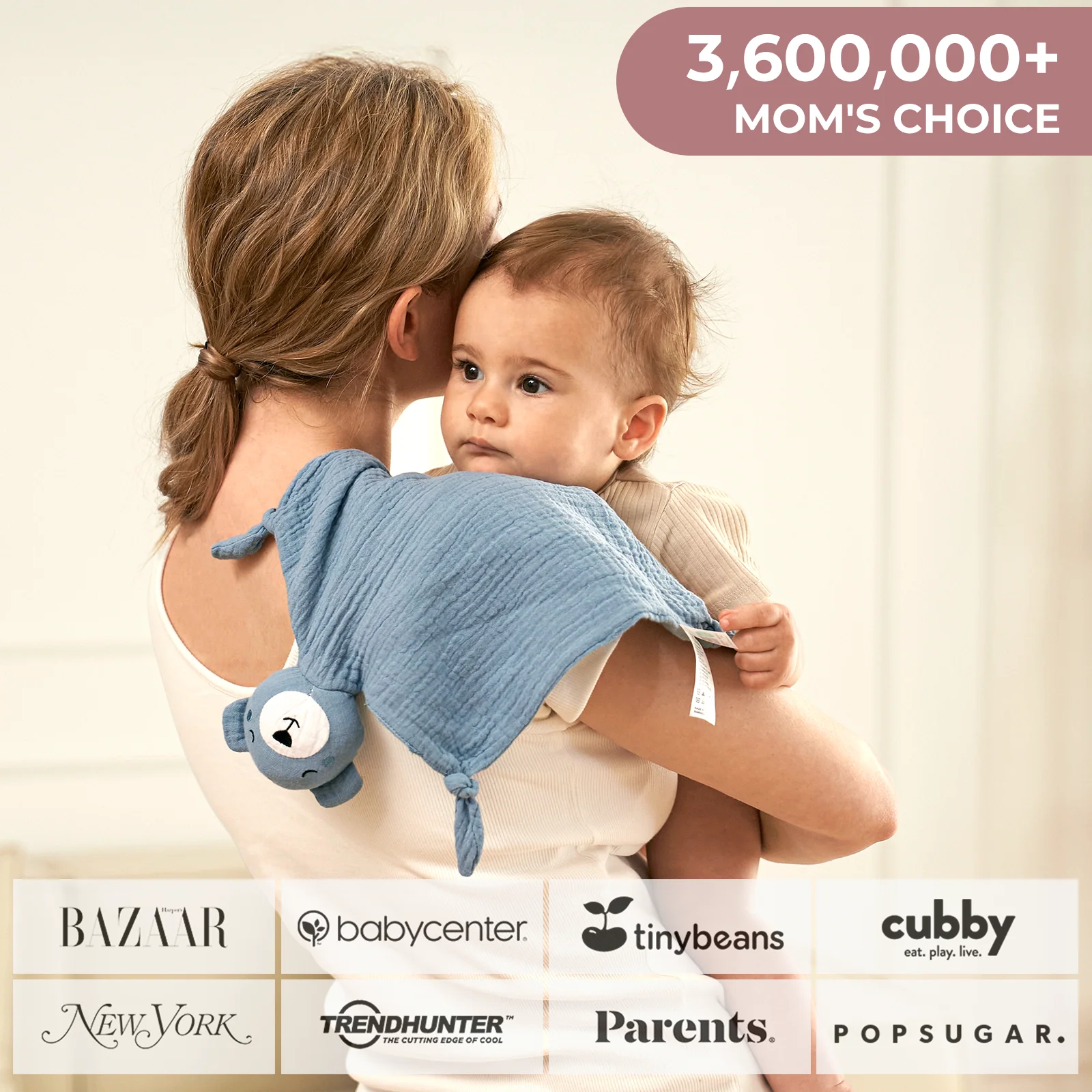 Momcozy Kocyk Przytulanka dla Dziecka – Idealny Prezent dla Noworodka
 - Image 15