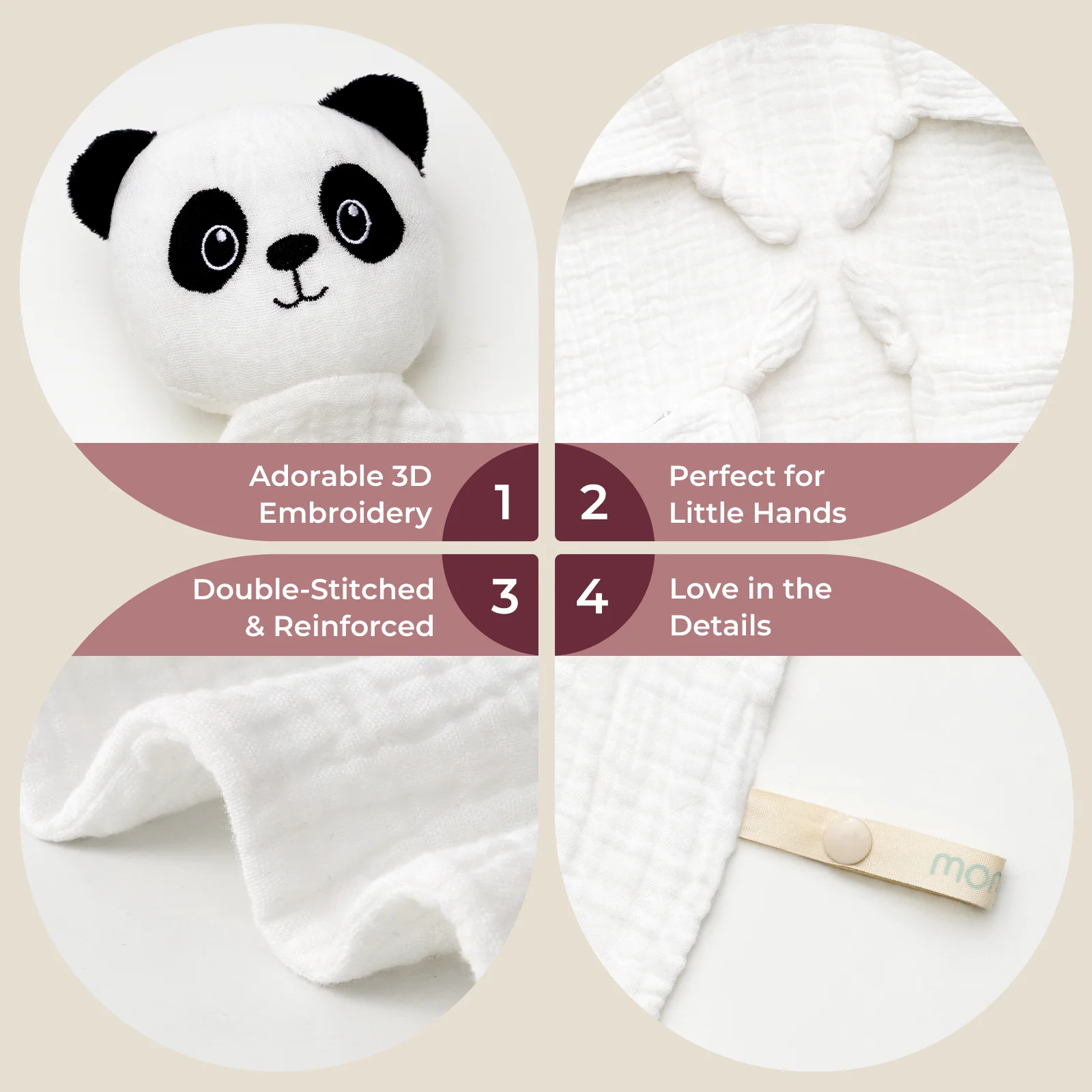 Momcozy Kocyk Przytulanka dla Dziecka – Idealny Prezent dla Noworodka
 - Image 18