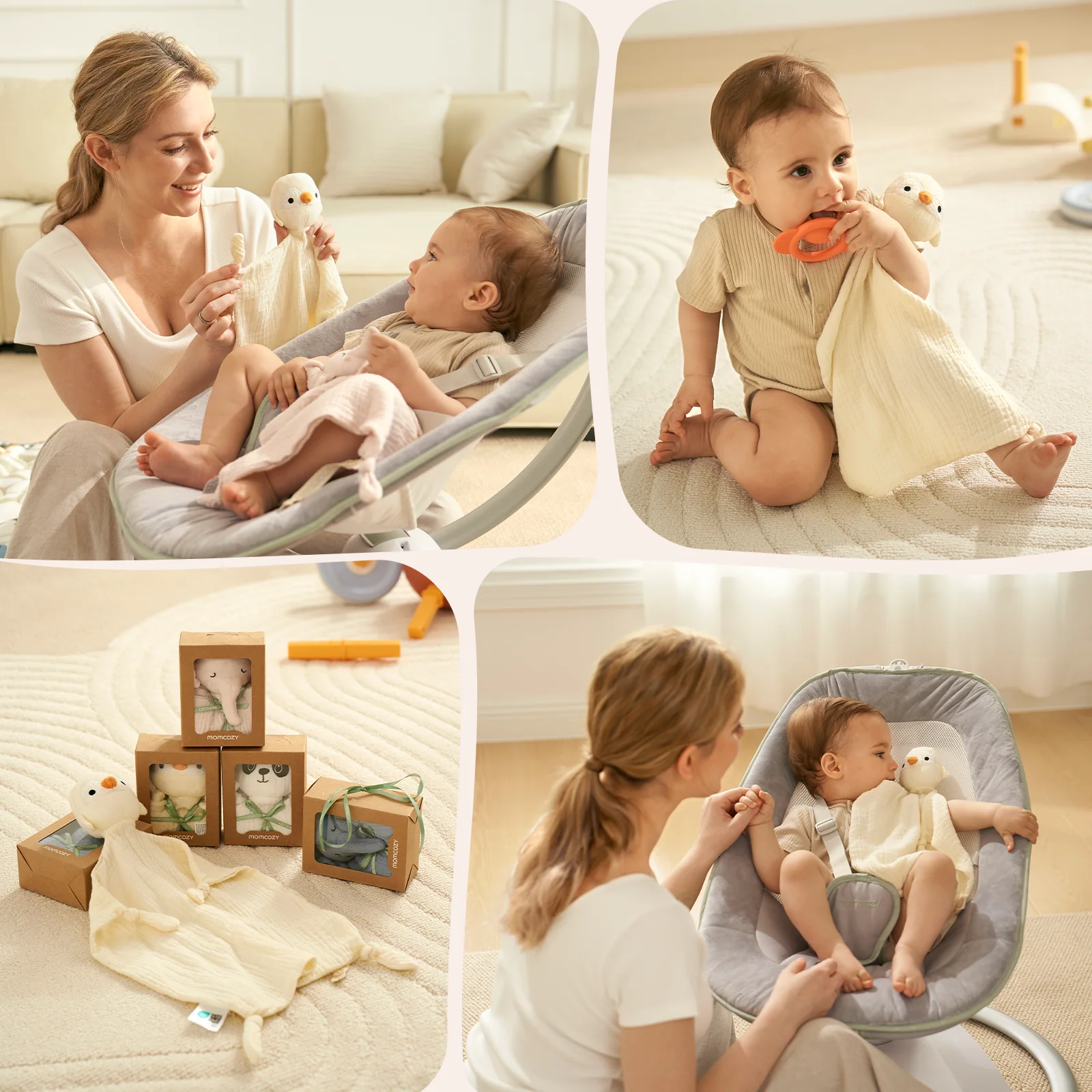 Momcozy Kocyk Przytulanka dla Dziecka – Idealny Prezent dla Noworodka
 - Image 28