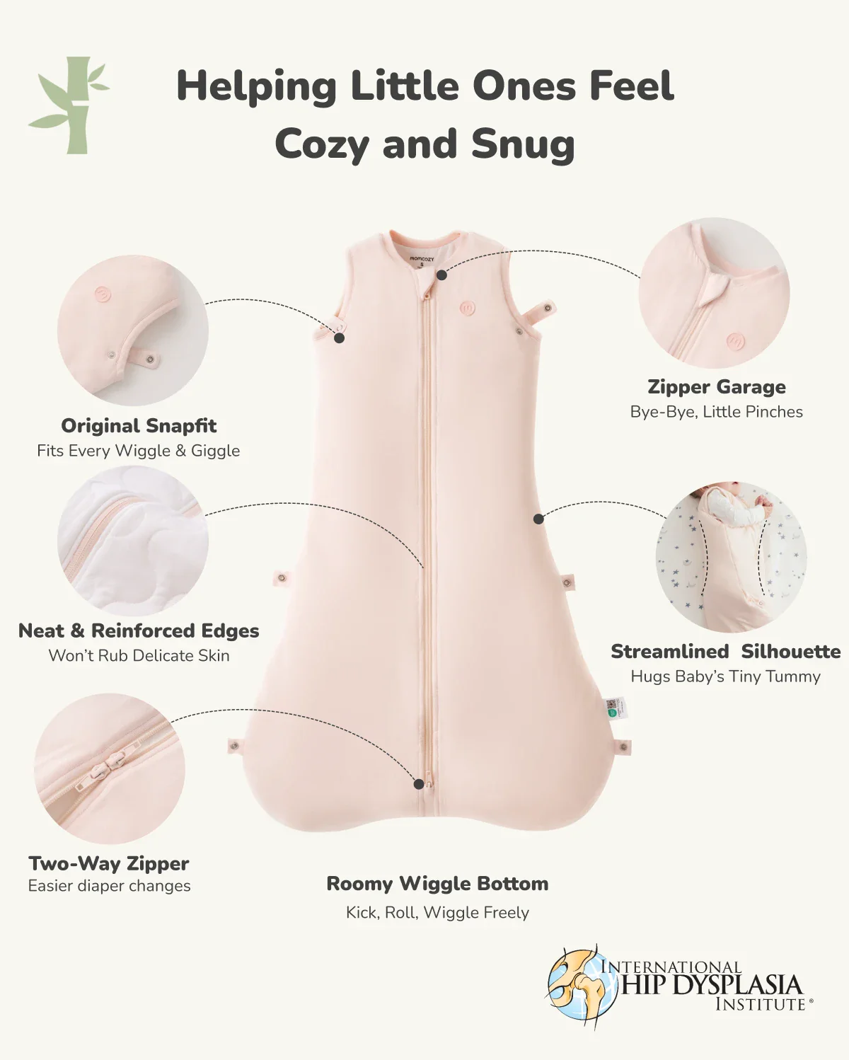Momcozy Łatwy Otulacz Dla Niemowląt - Image 12
