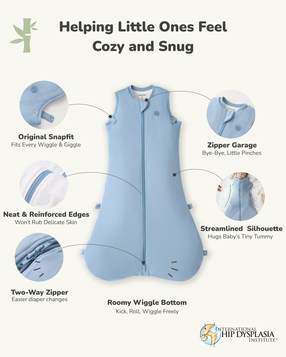 Momcozy Łatwy Otulacz Dla Niemowląt - Image 2
