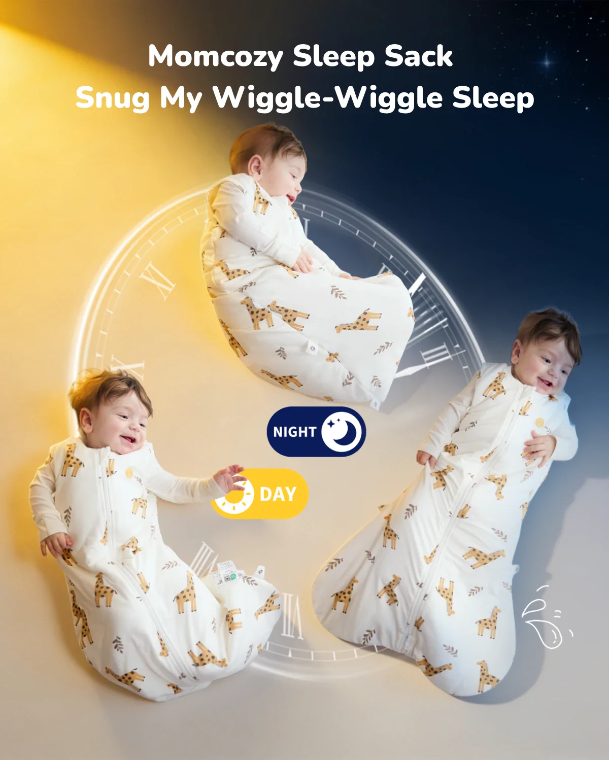 Momcozy Łatwy Otulacz Dla Niemowląt - Image 32