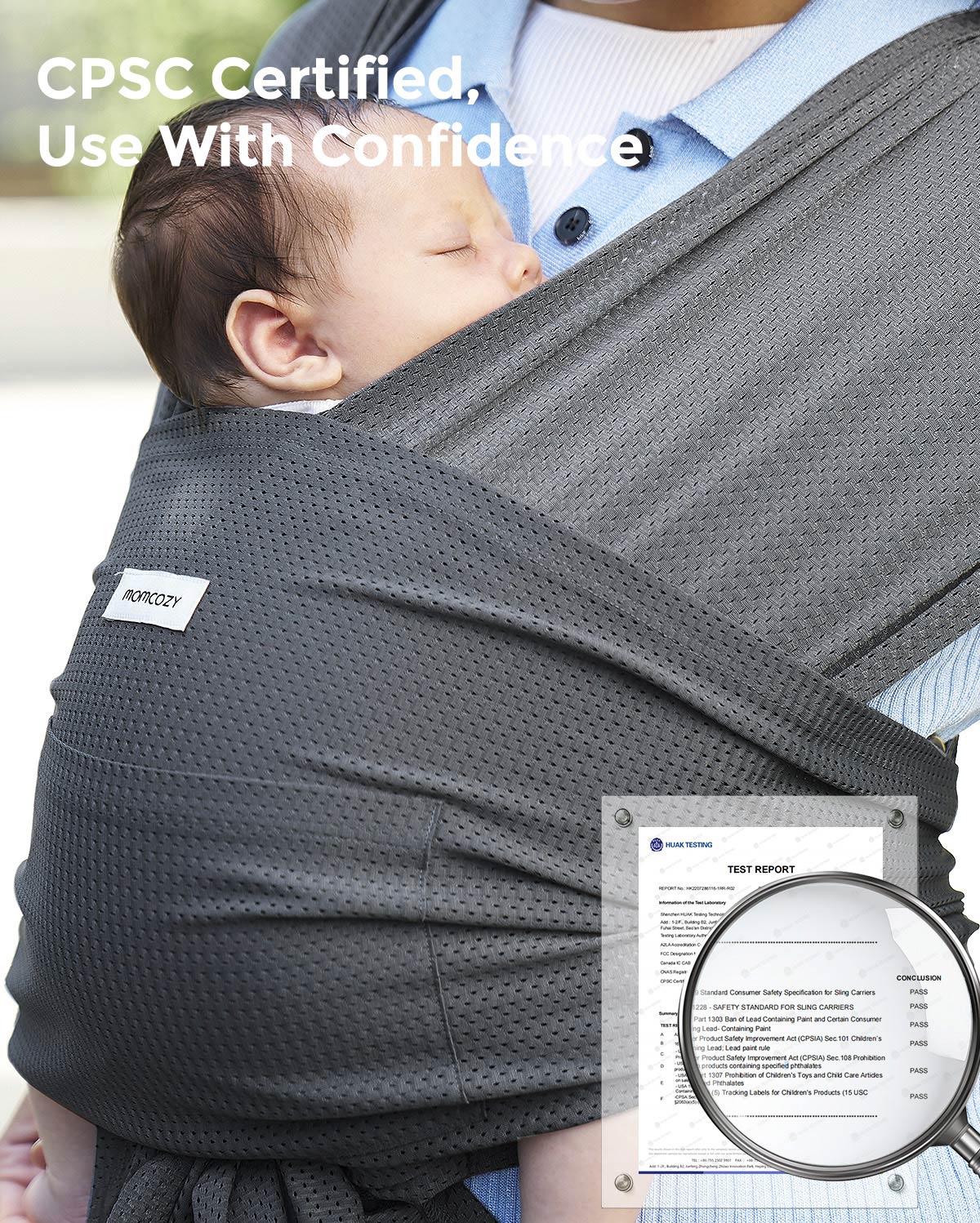Momcozy SnapLite Chłodząca Chusta Elastyczna - Image 39