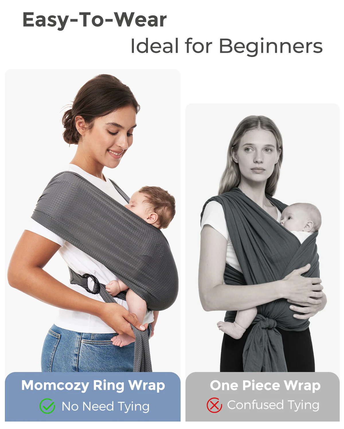 Momcozy SnapLite Chłodząca Chusta Elastyczna - Image 42