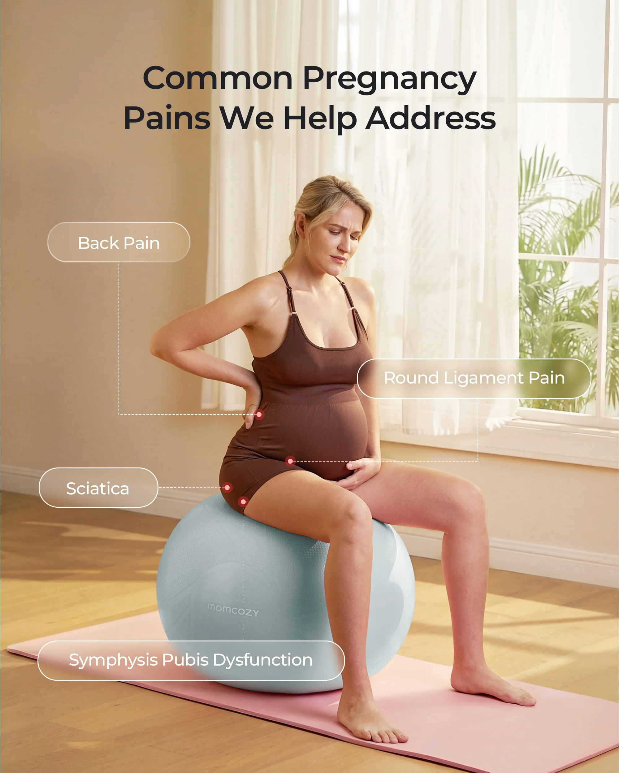 Momcozy BirthEase Maternity Ball Set - Image 11