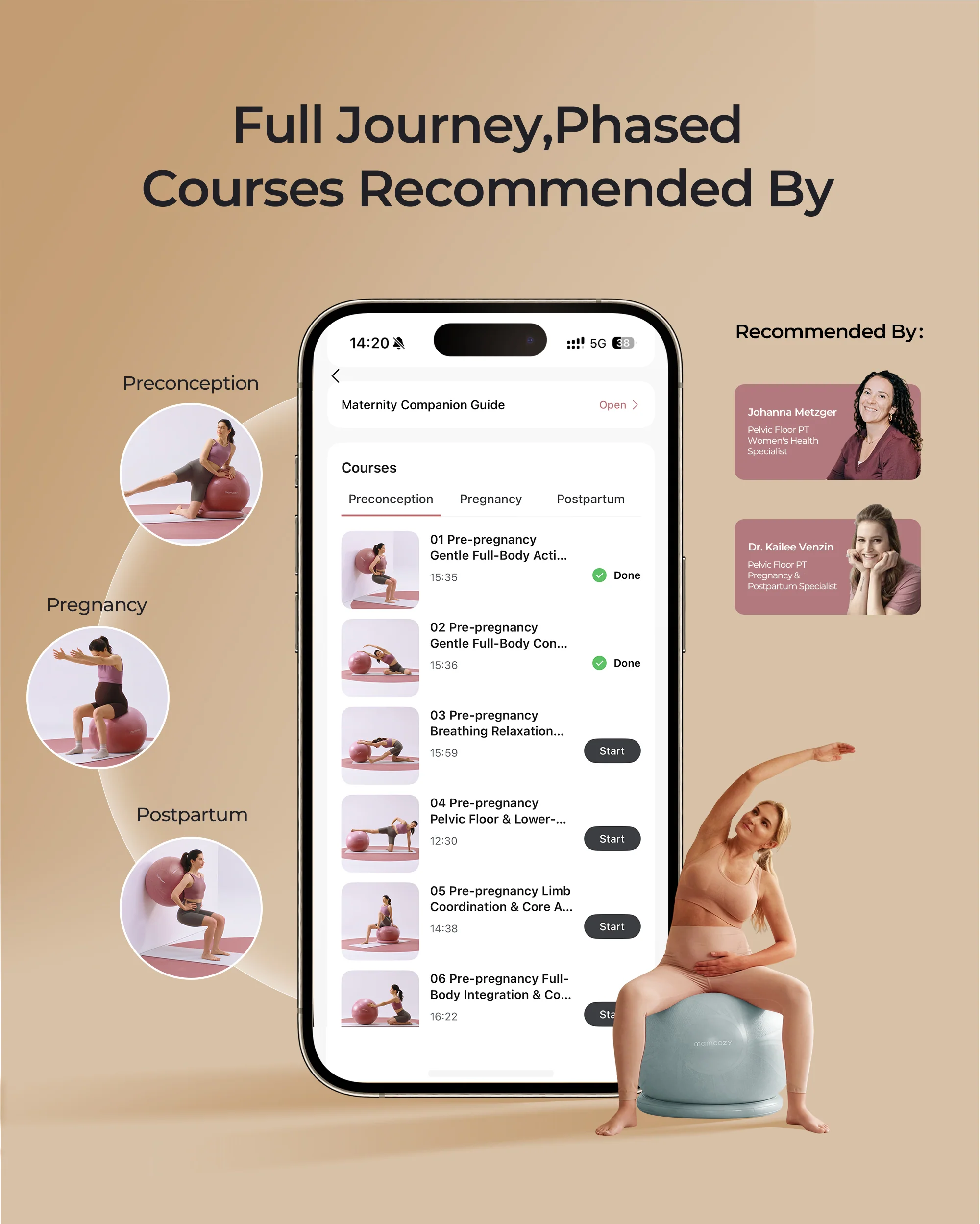 Momcozy BirthEase Maternity Ball Set - Image 14