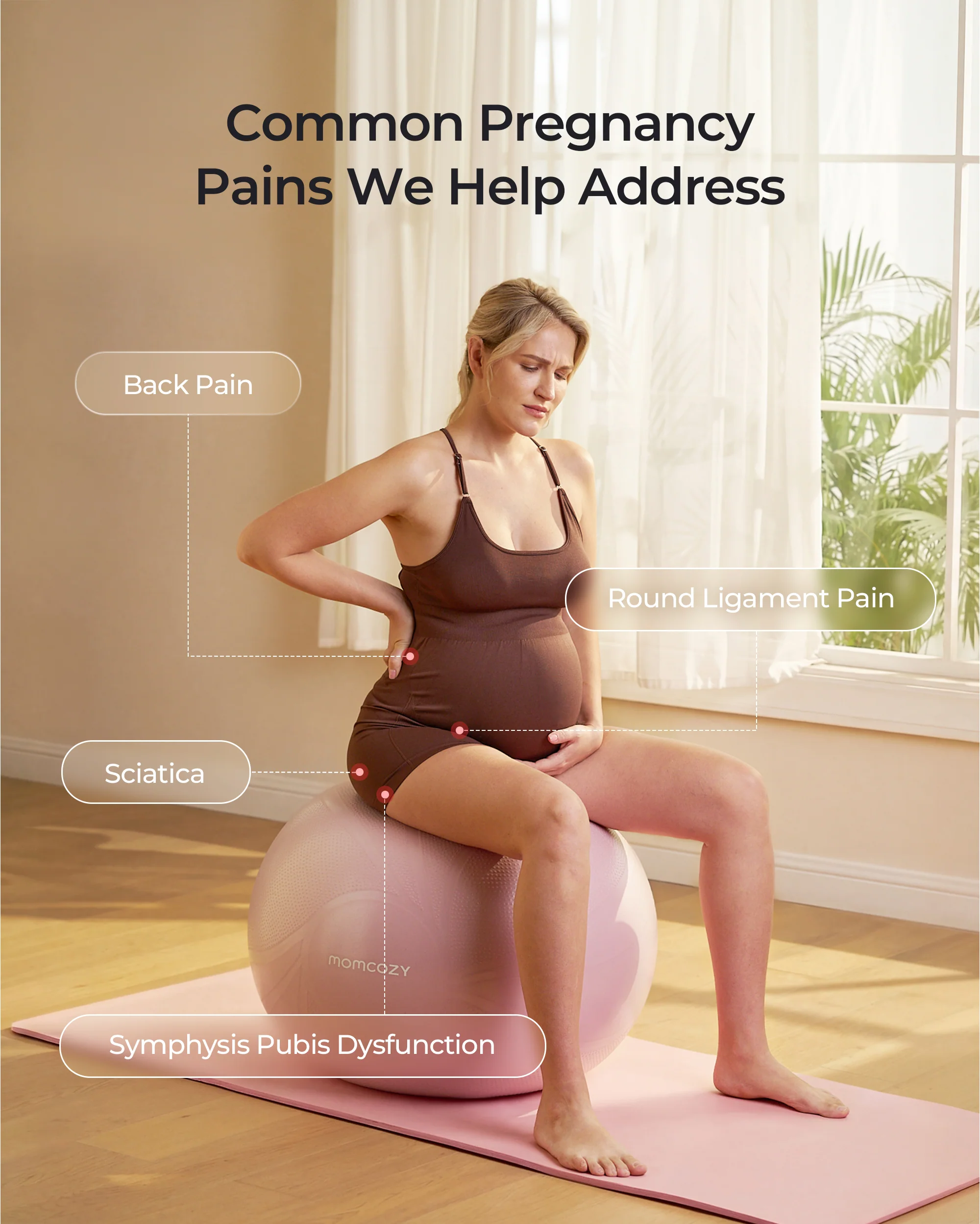 Momcozy BirthEase Maternity Ball Set - Image 29