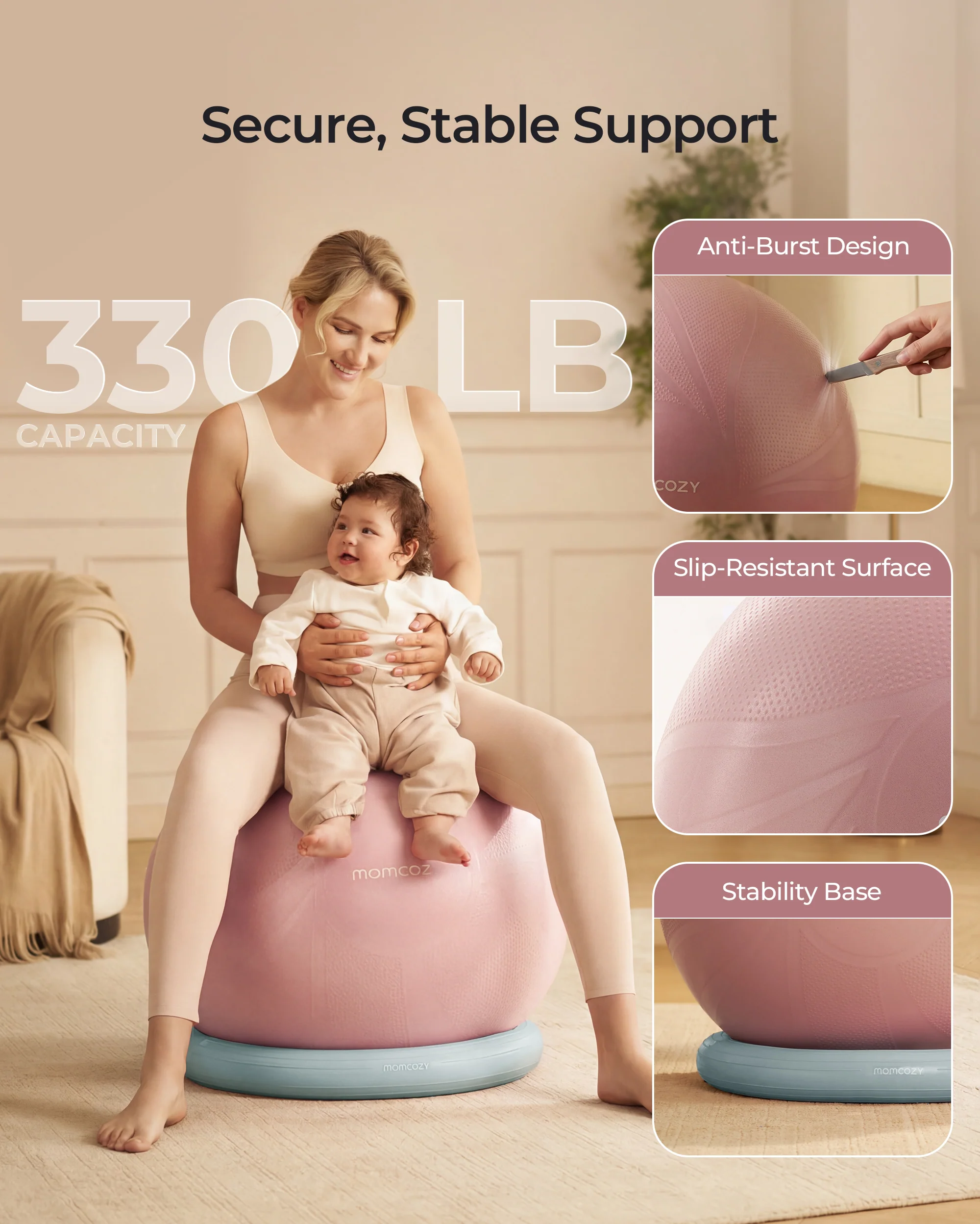 Momcozy BirthEase Maternity Ball Set - Image 30