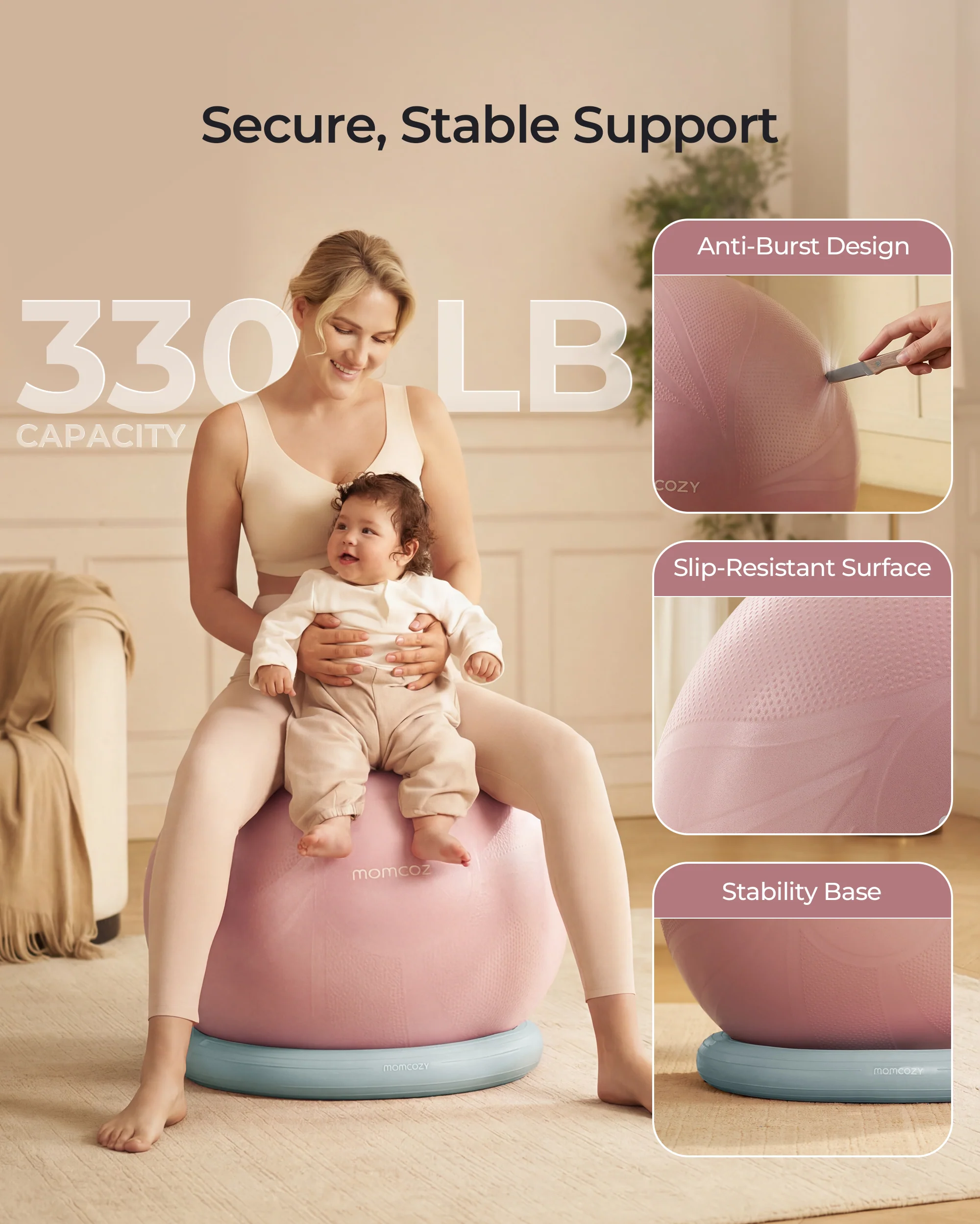 Momcozy BirthEase Maternity Ball Set - Image 38