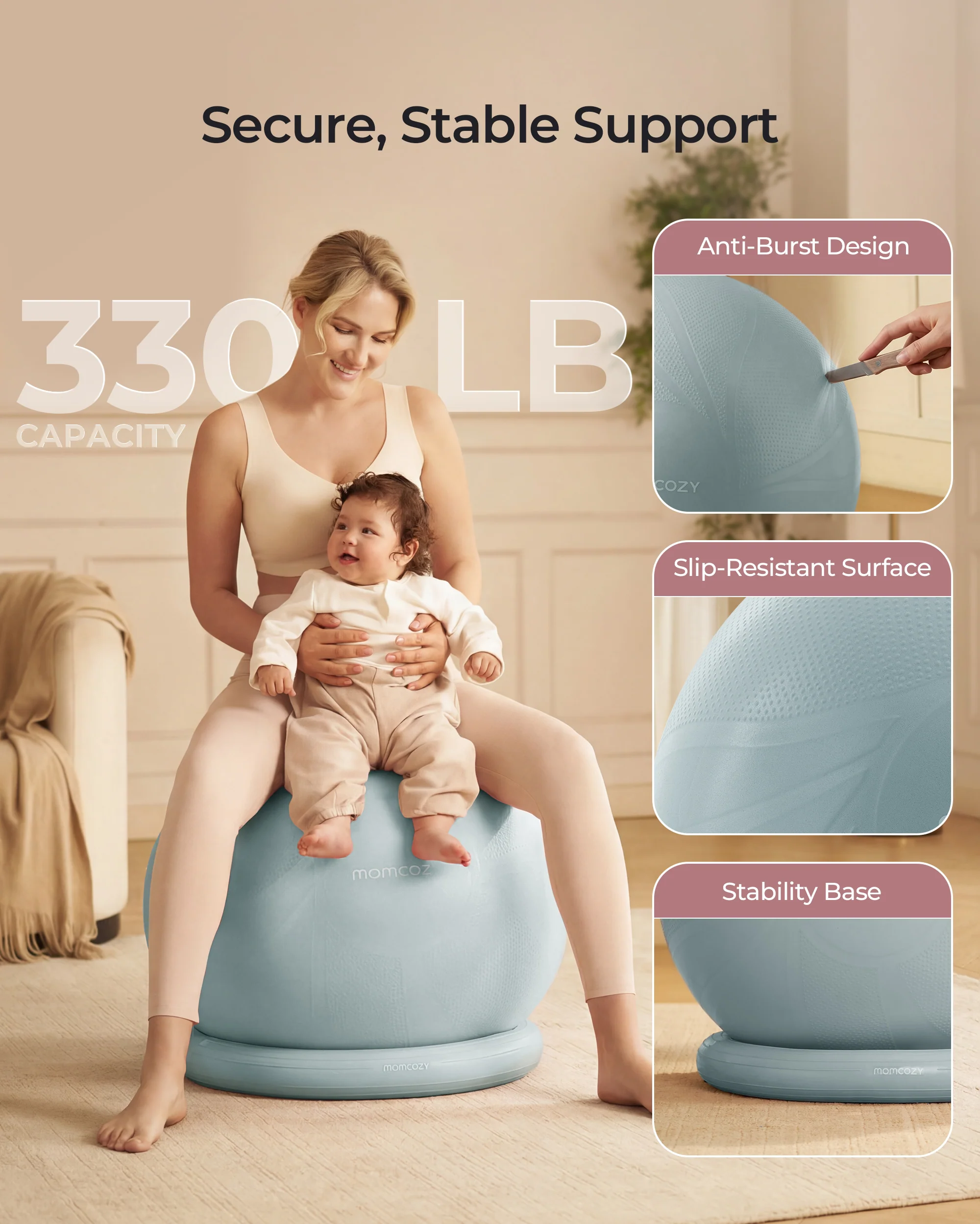 Momcozy BirthEase Maternity Ball Set - Image 43