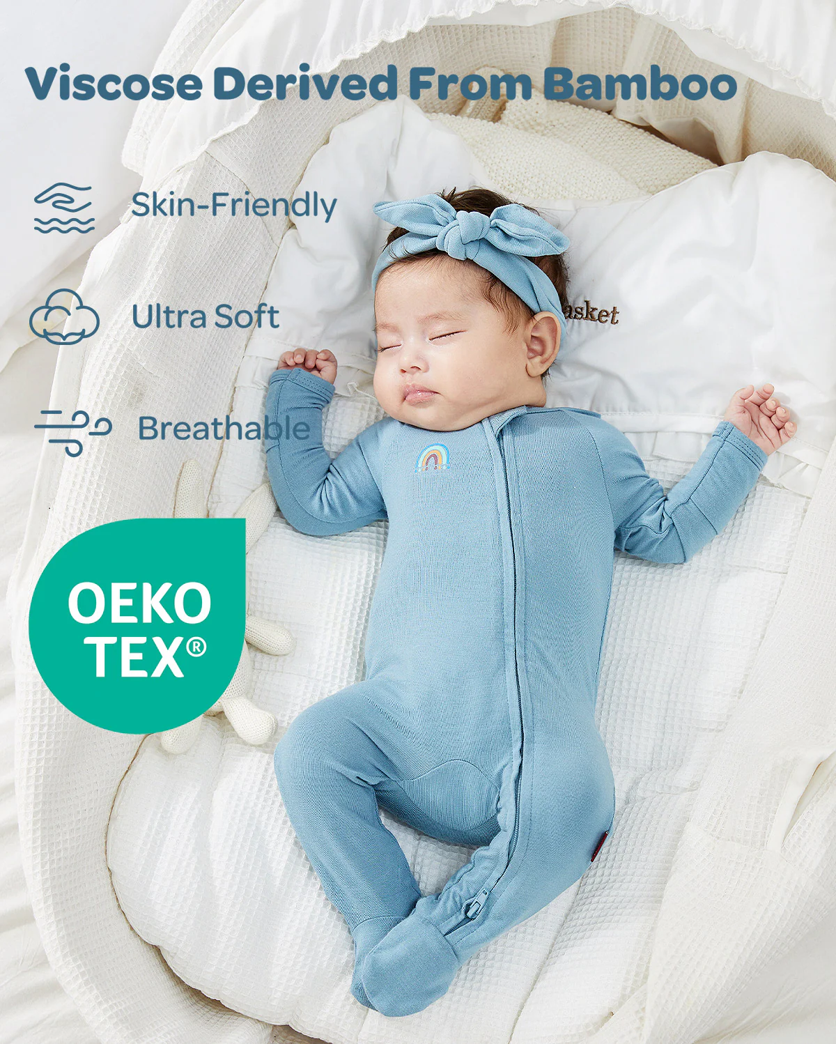 Momcozy Boy Girl Baby Pajama - Noworodkowe śpiące - Image 23