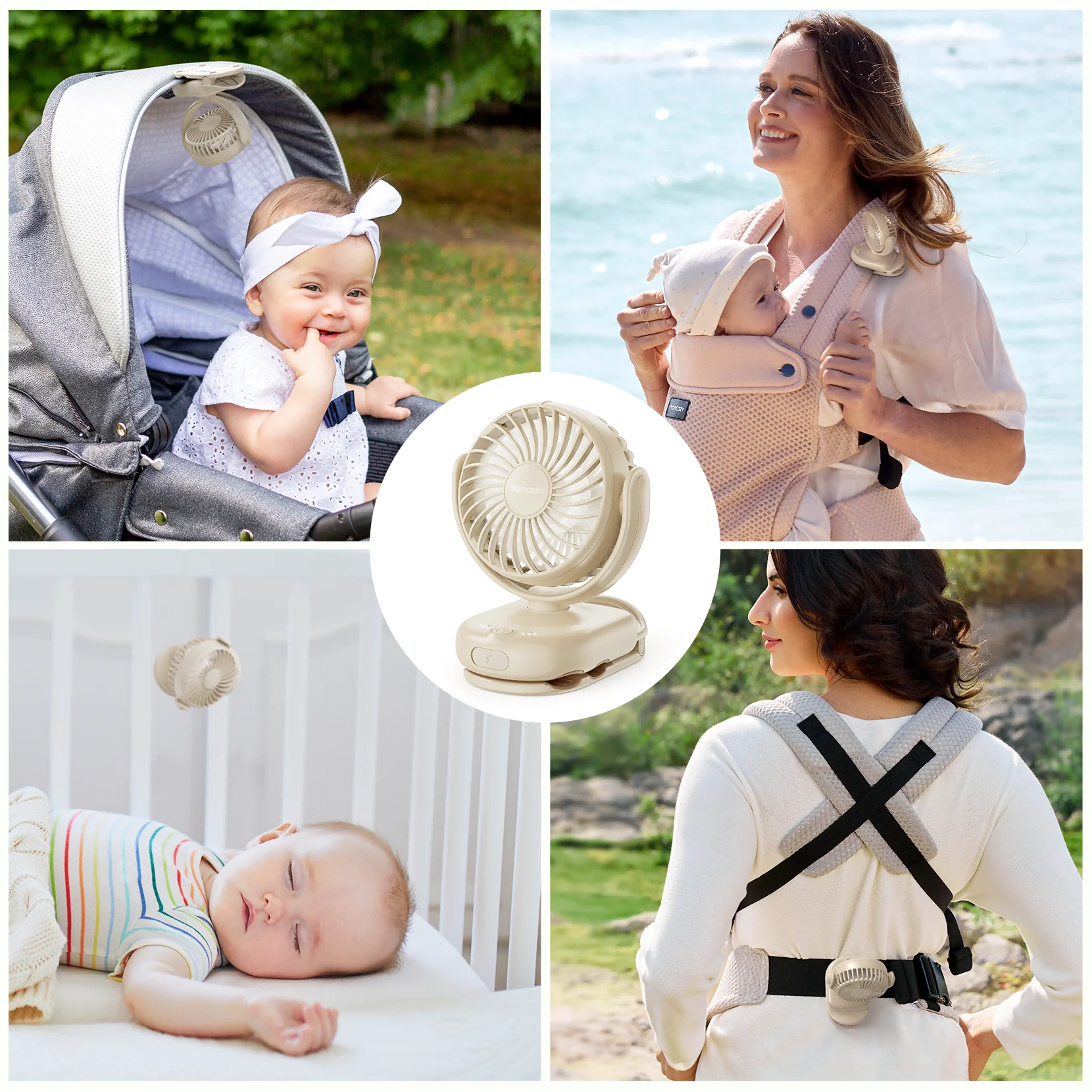 Momcozy Clip-On 4-Speed Stroller Fan - Image 10