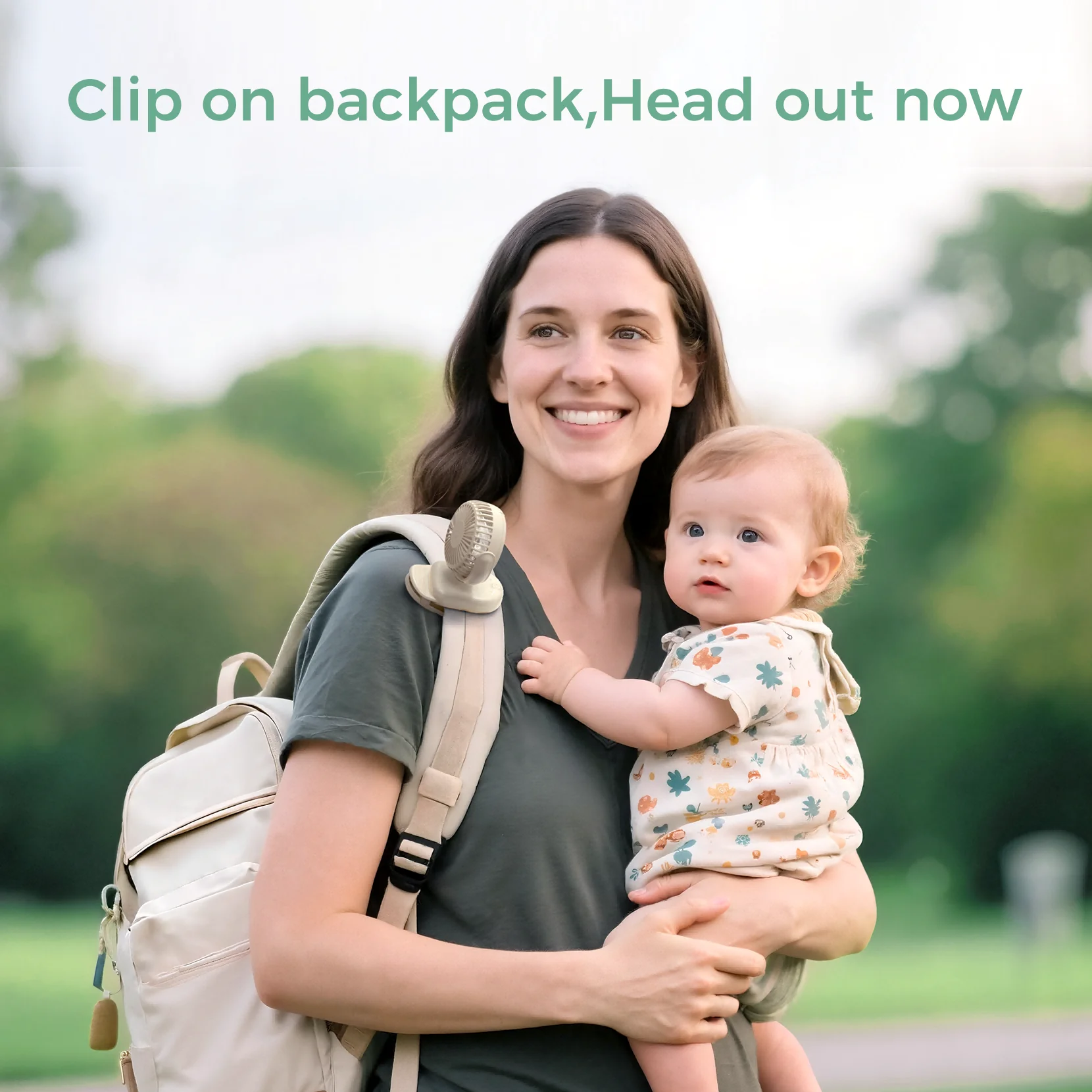 Momcozy Clip-On 4-Speed Stroller Fan - Image 14