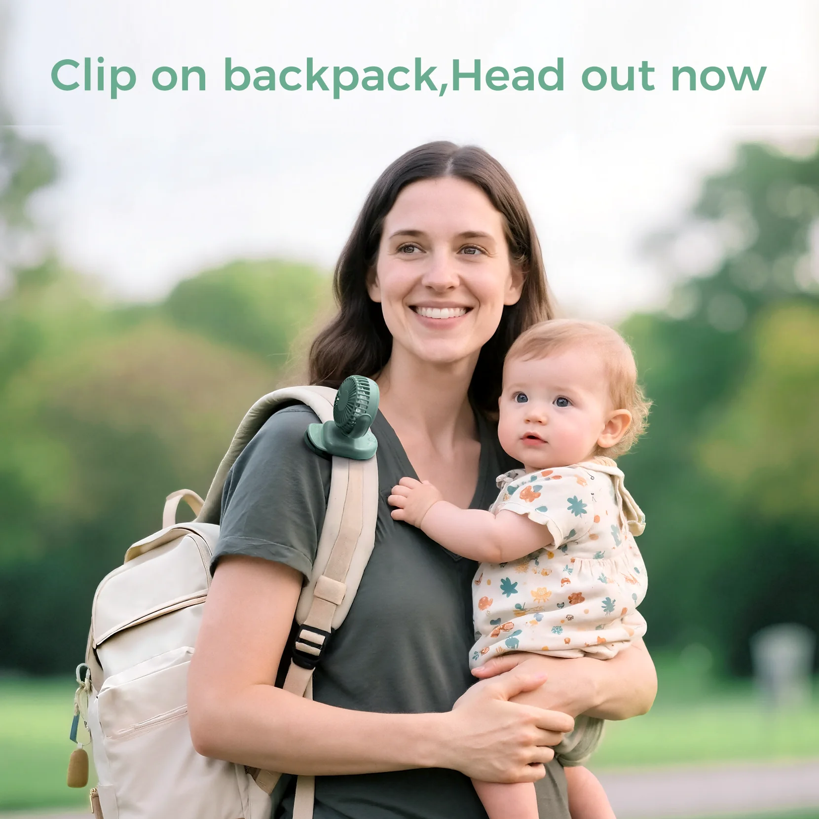 Momcozy Clip-On 4-Speed Stroller Fan - Image 30