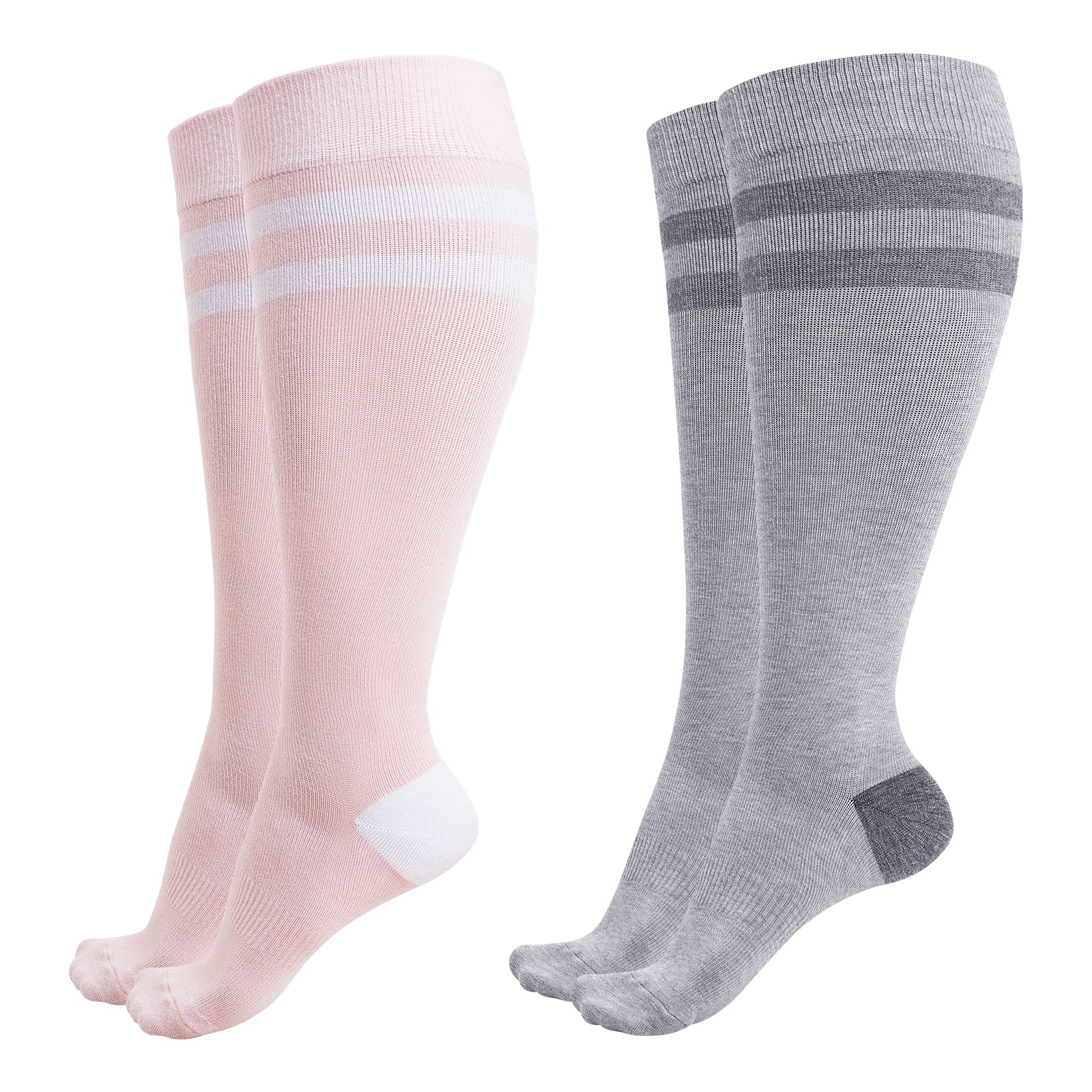 Momcozy Podkolanówki Kompresyjne dla Kobiet w Ciąży, 2 Pary, 15-20 mmHg - Image 11