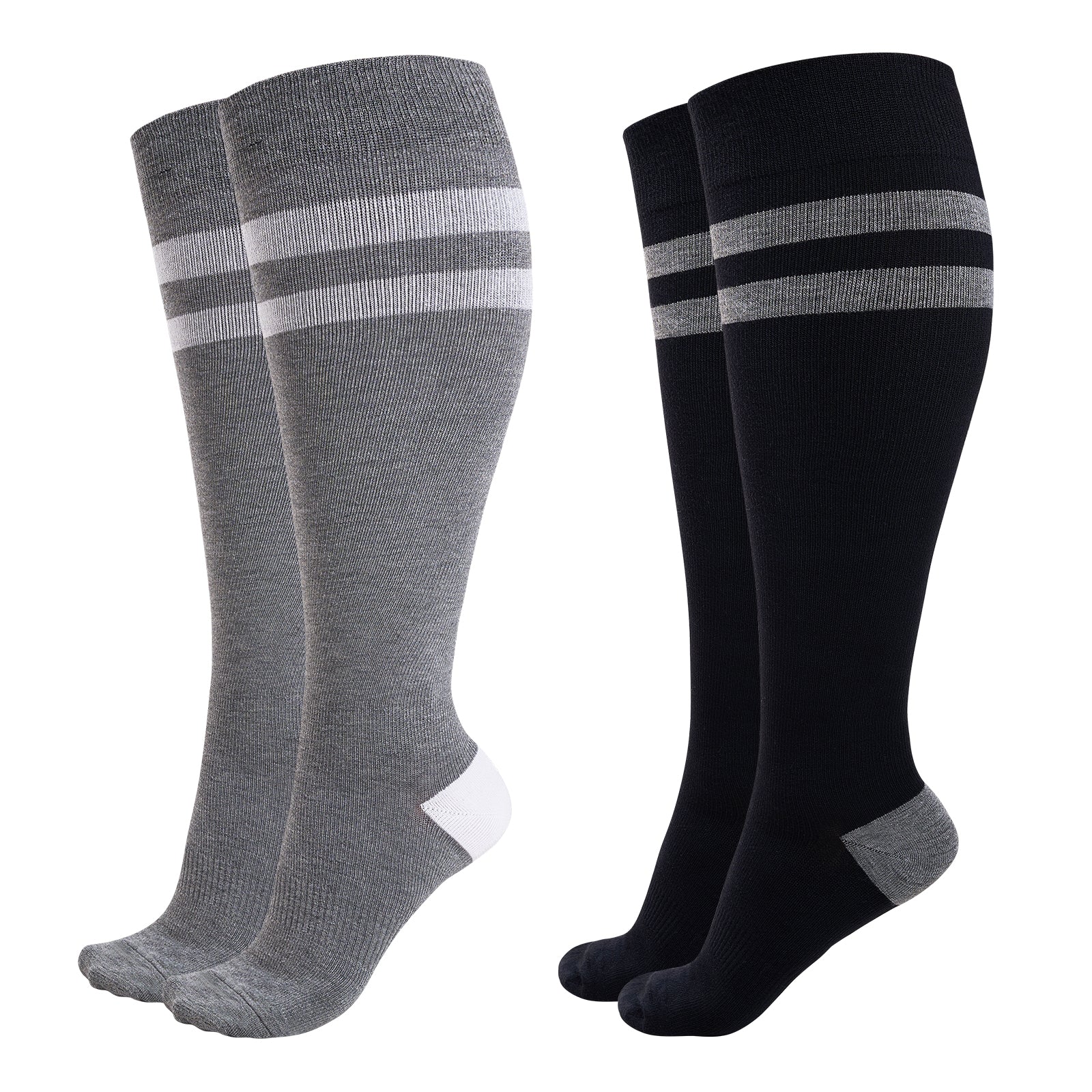 Momcozy Podkolanówki Kompresyjne dla Kobiet w Ciąży, 2 Pary, 15-20 mmHg - Image 7
