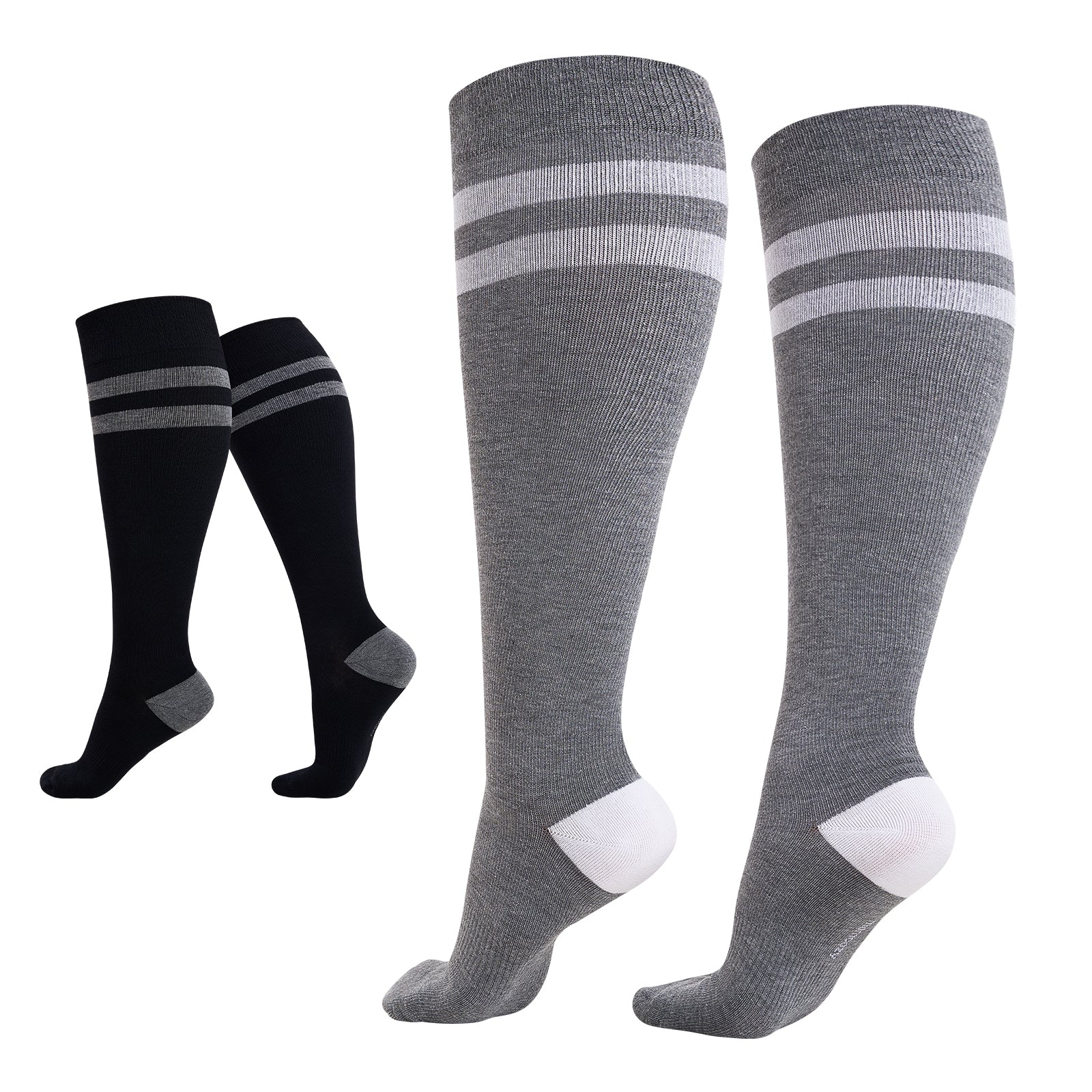 Momcozy Podkolanówki Kompresyjne dla Kobiet w Ciąży, 2 Pary, 15-20 mmHg - Image 8