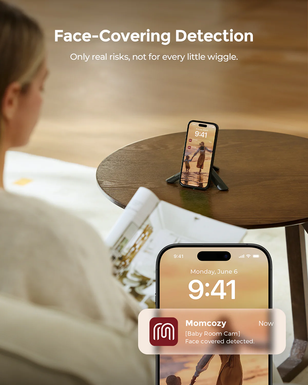 Momcozy Contact-Free Smart Baby Monitor (BM08) - Image 5