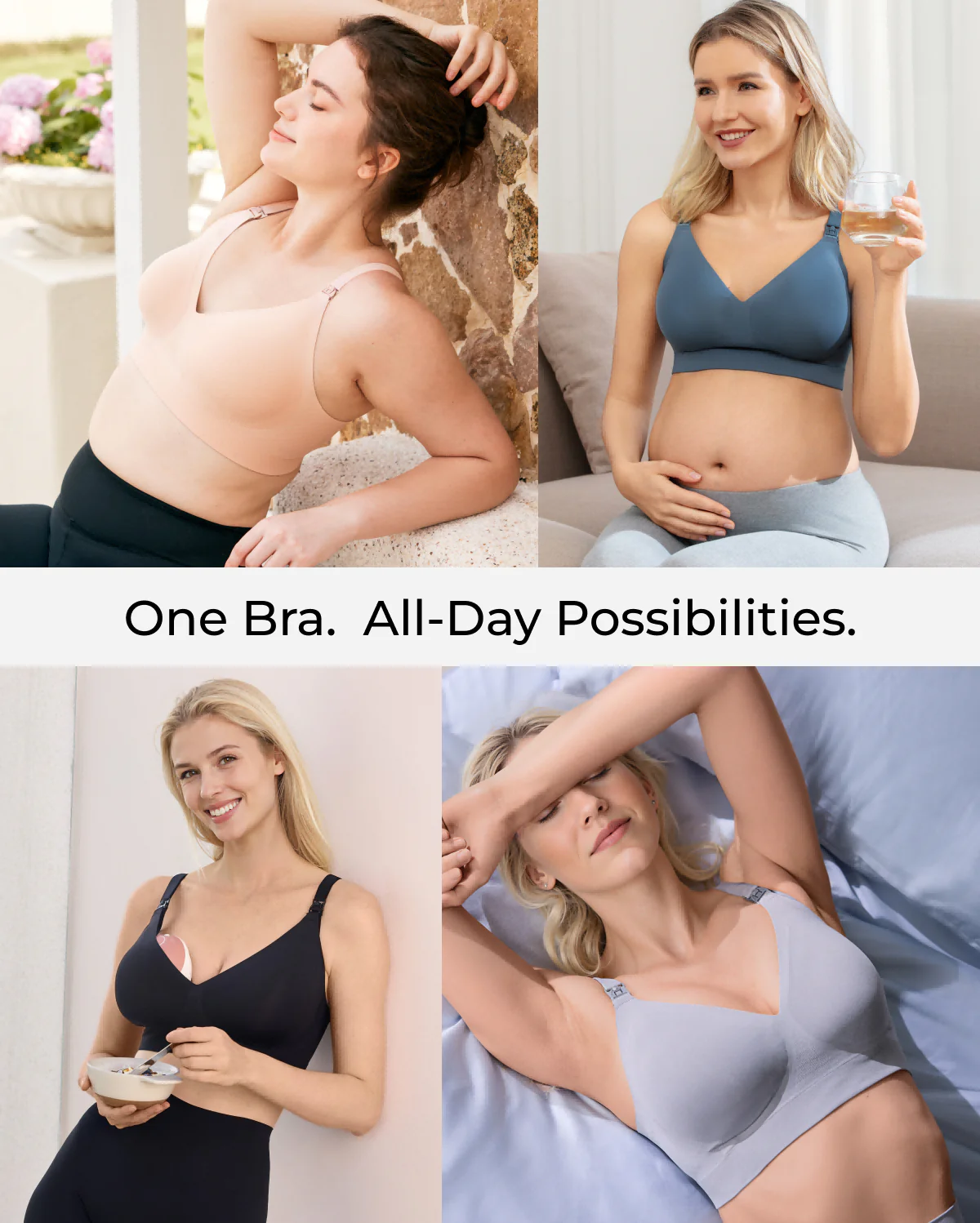 Biustonosz do Karmienia Momcozy CoolFit — Ultra Elastyczny - Image 4
