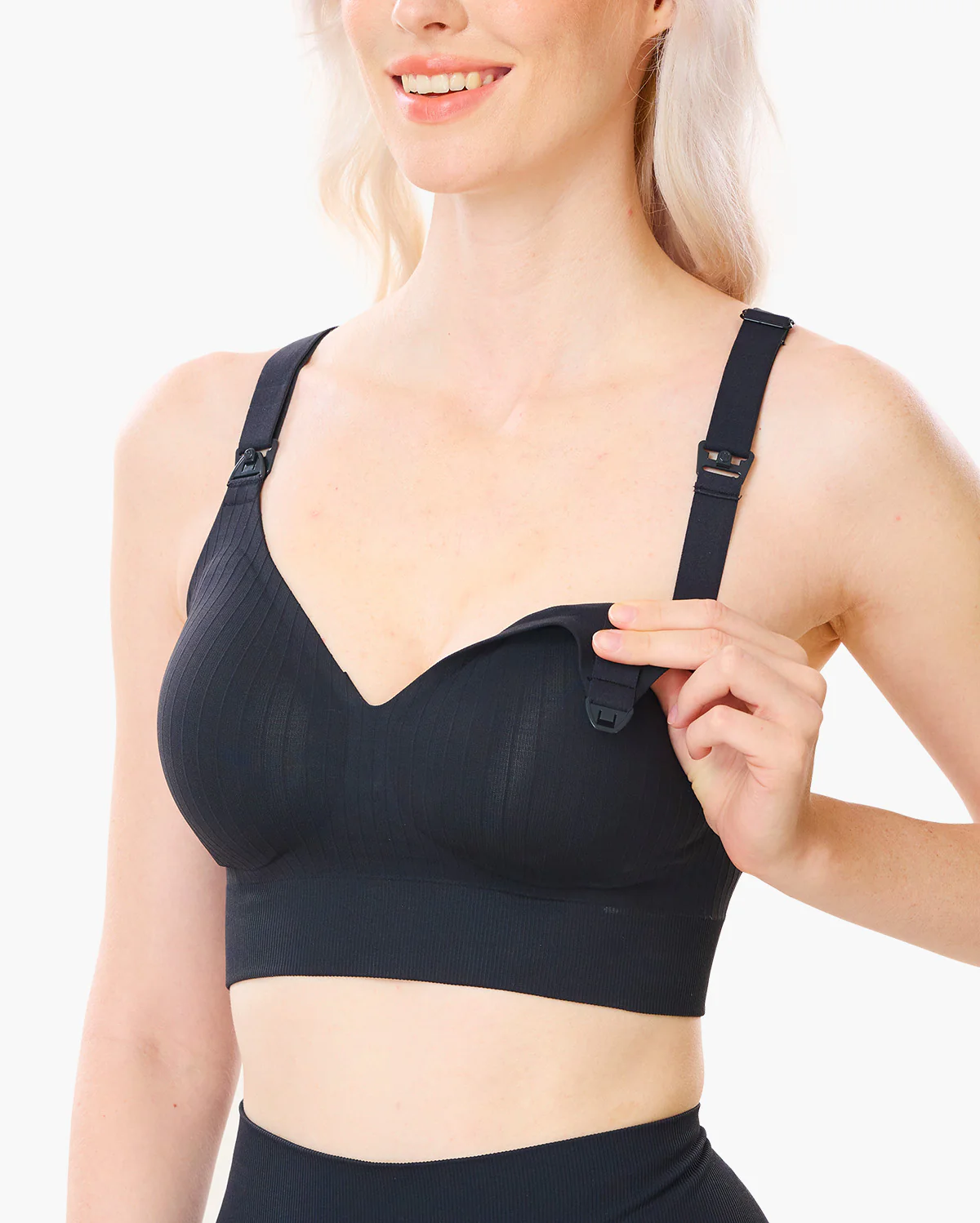 Momcozy CoolFit Biustonosz Sportowy do Karmienia – Racerback - Image 15