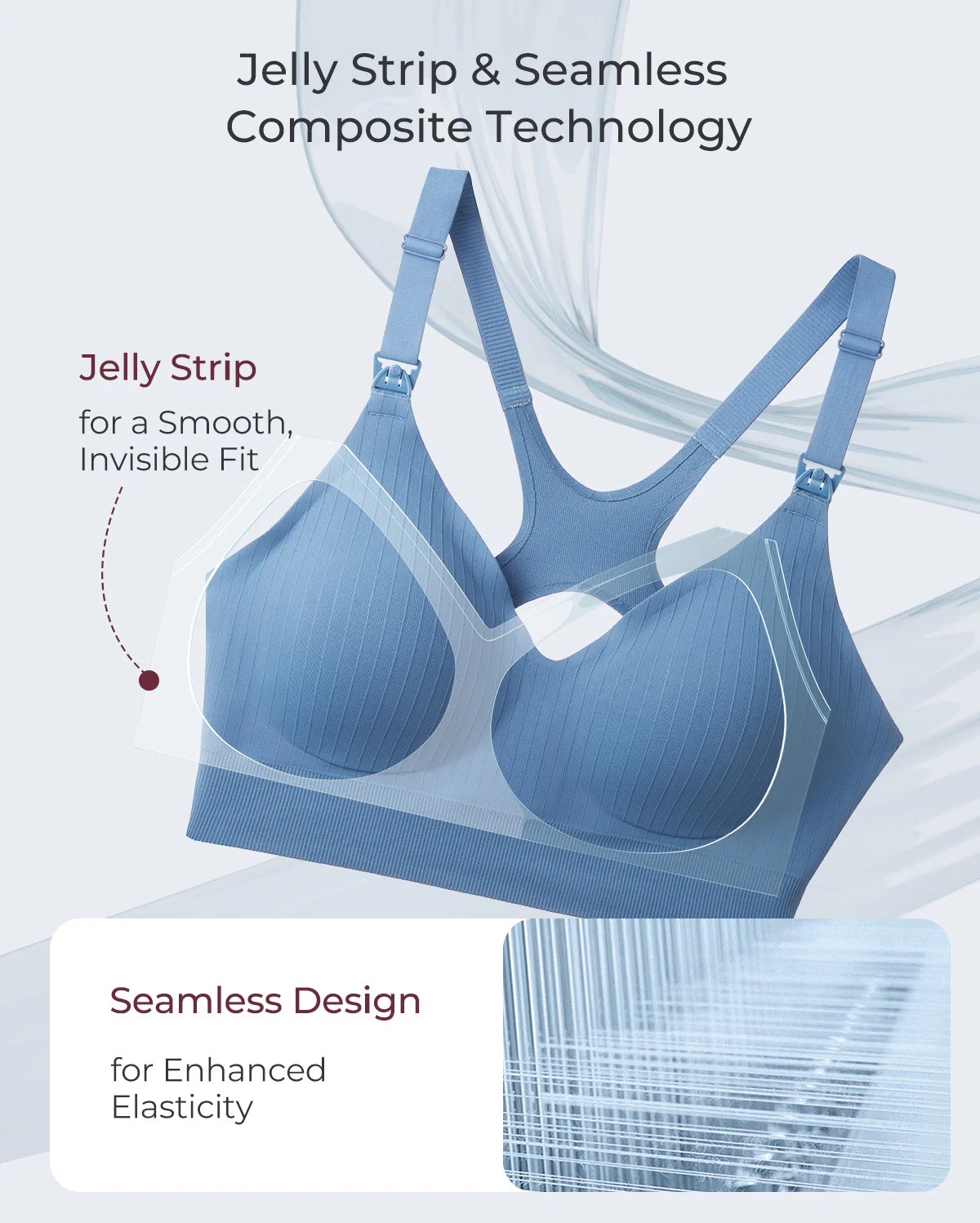 Momcozy CoolFit Biustonosz Sportowy do Karmienia – Racerback - Image 22