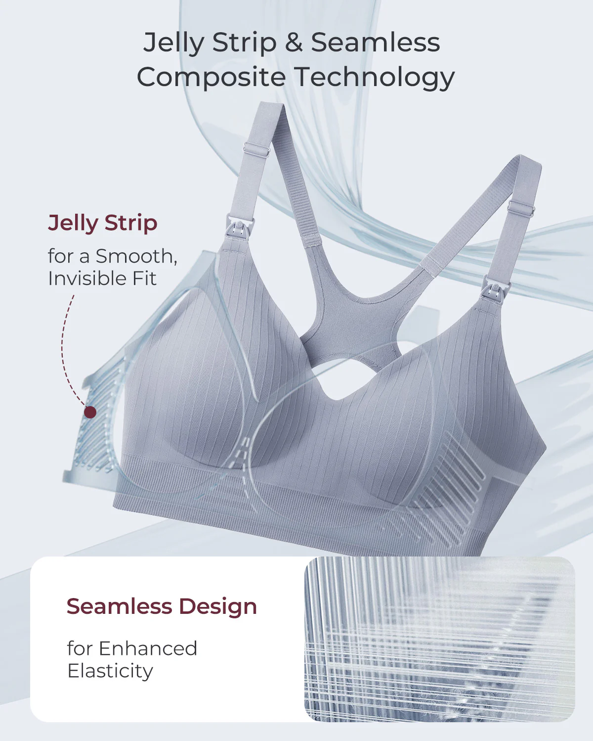 Momcozy CoolFit Biustonosz Sportowy do Karmienia – Racerback - Image 32