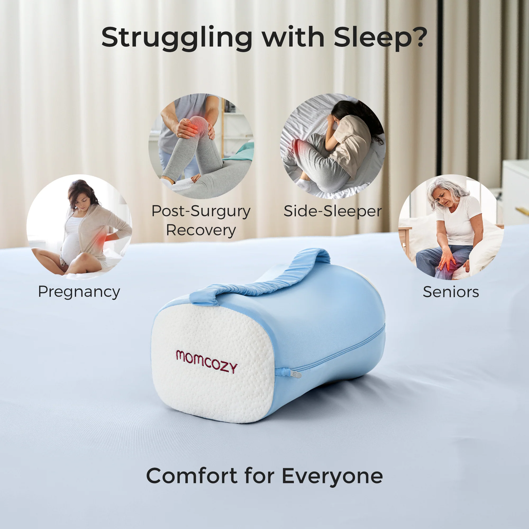 Momcozy Pregnancy Knee Pillow - Image 23
